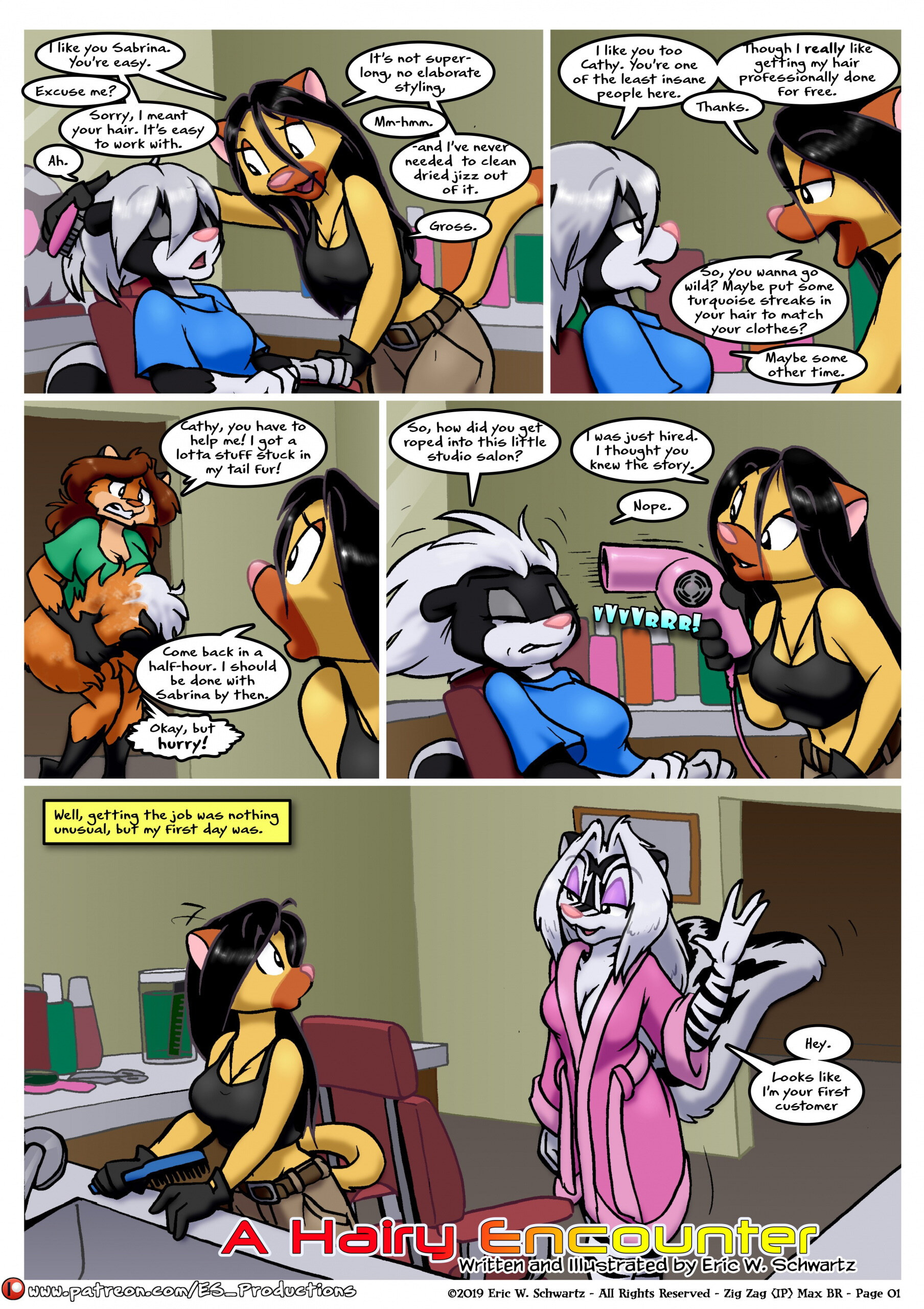 A Hairy Encounter - Page 2