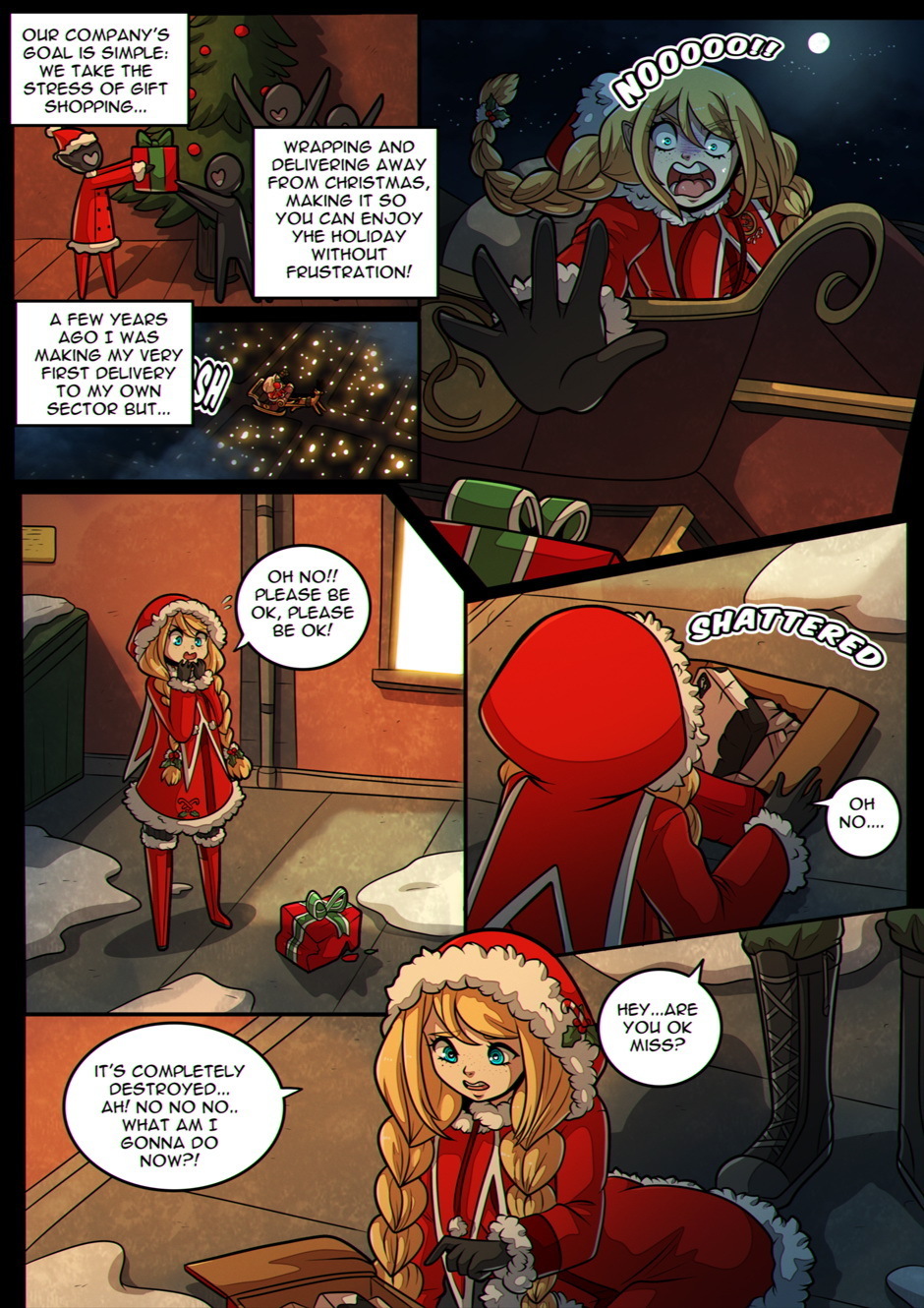 A Holly Holidays - Page 8
