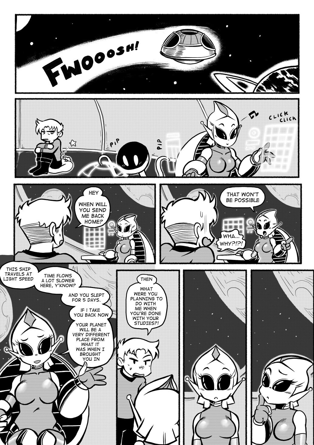 Abducted! - Mr.E - Page 9