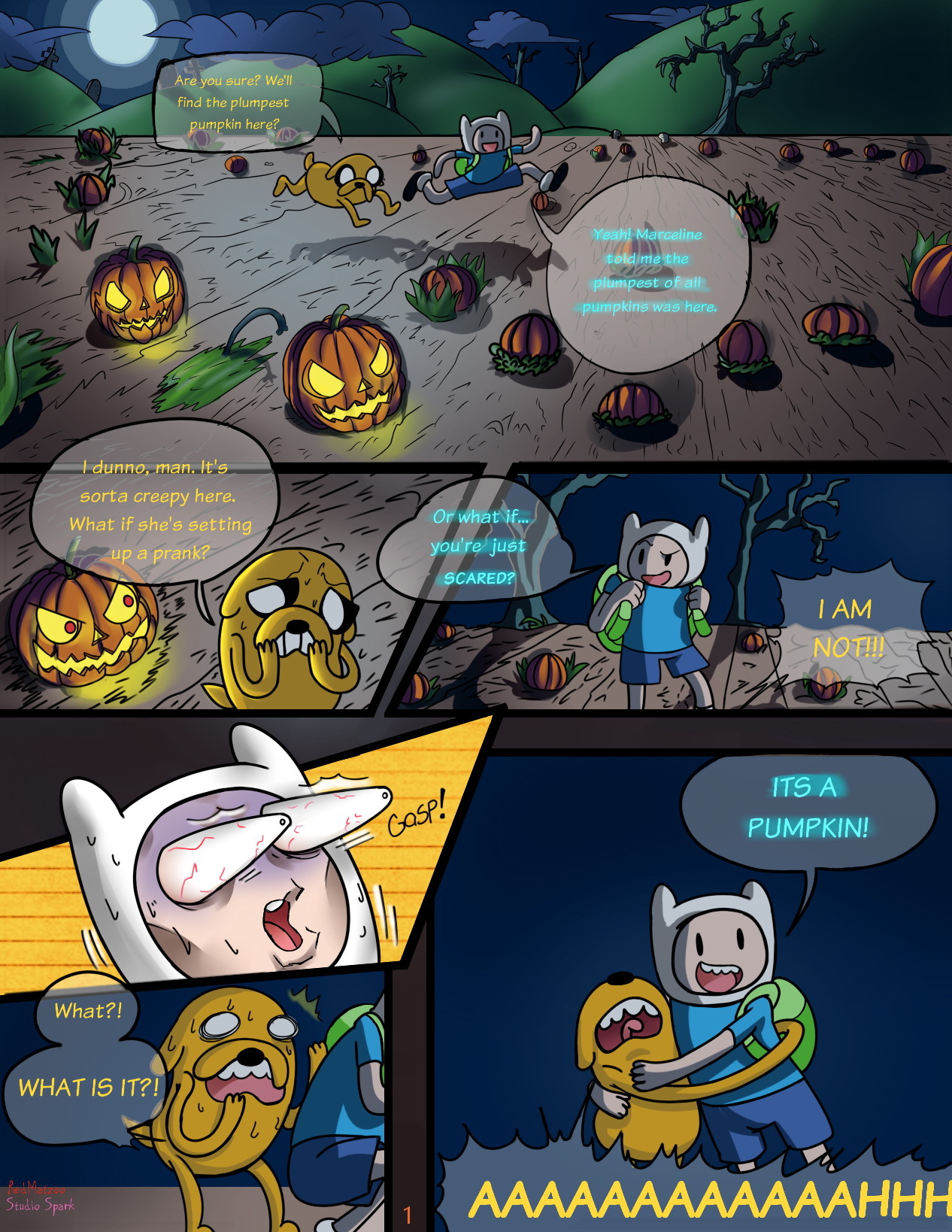 Adventure Time Halloween - Page 1