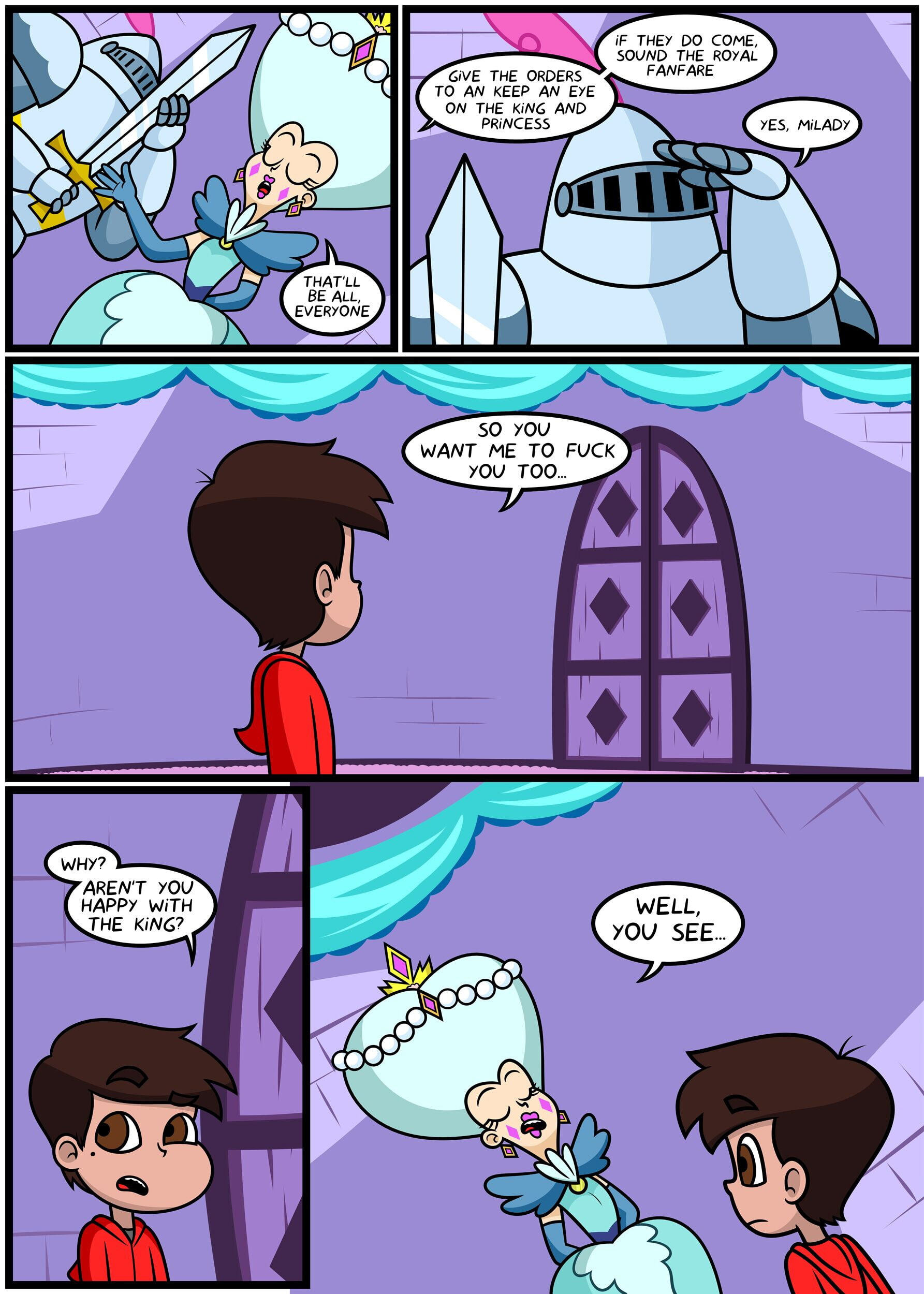 Alone With The Queen - Page 14