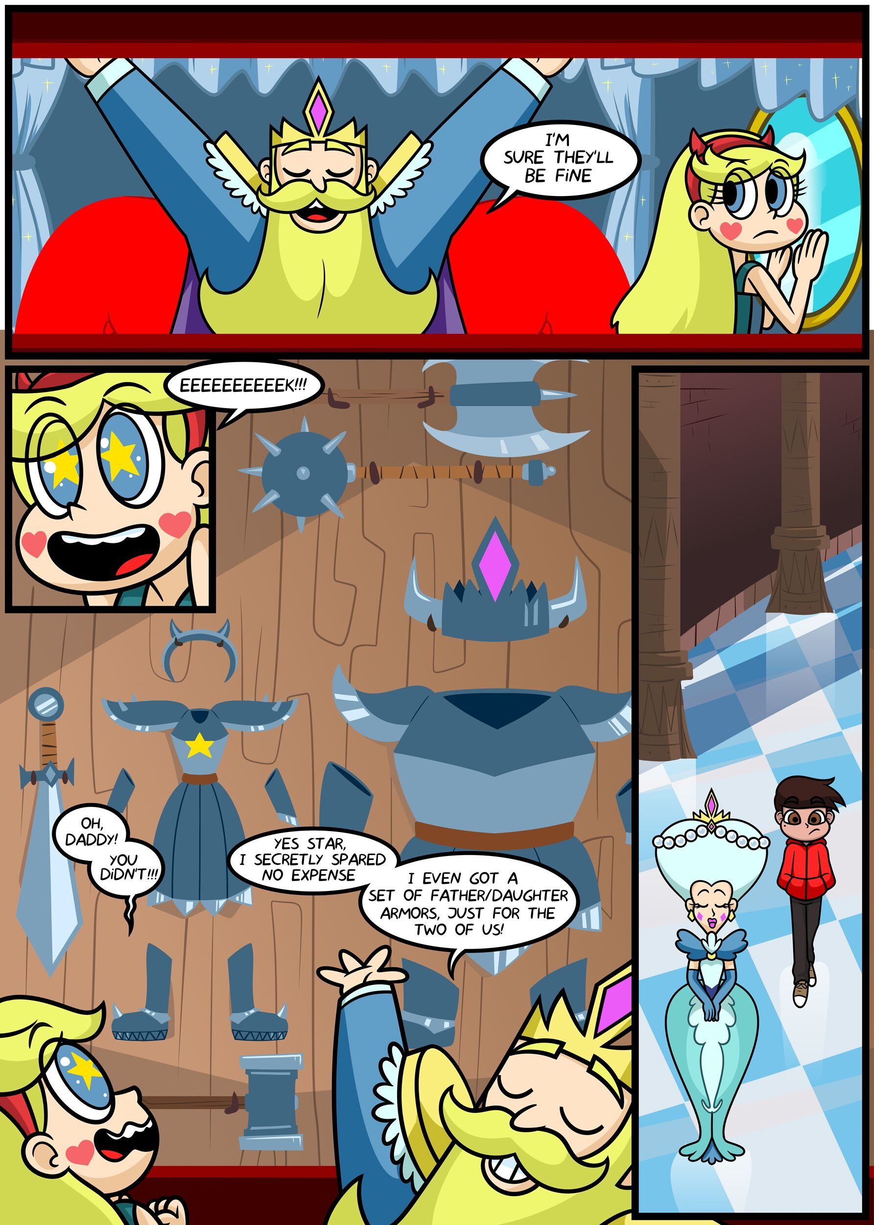 Alone With The Queen - Page 6