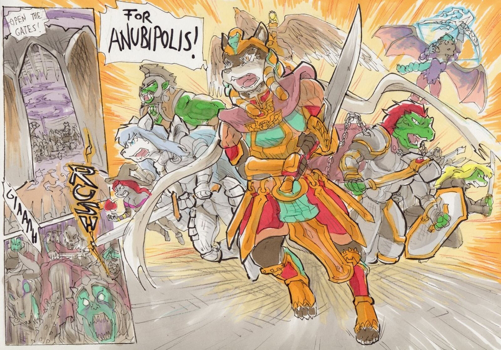 Anubis Stories 5 - The Battle for Anubipolis - Page 21