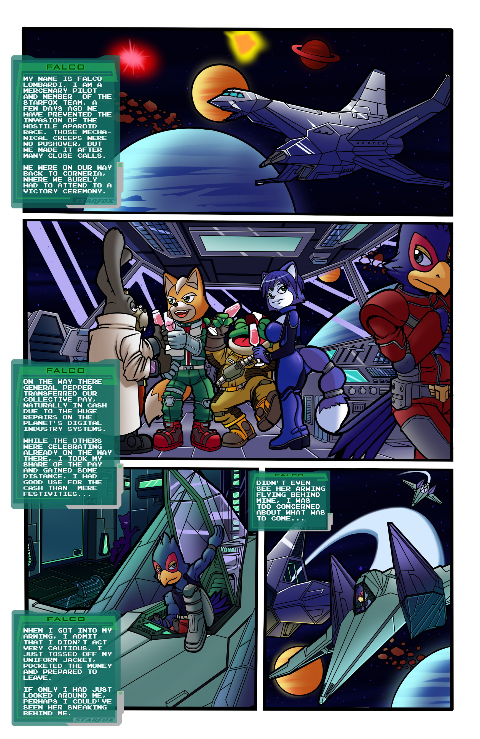 Assault and Flattery - Page 1