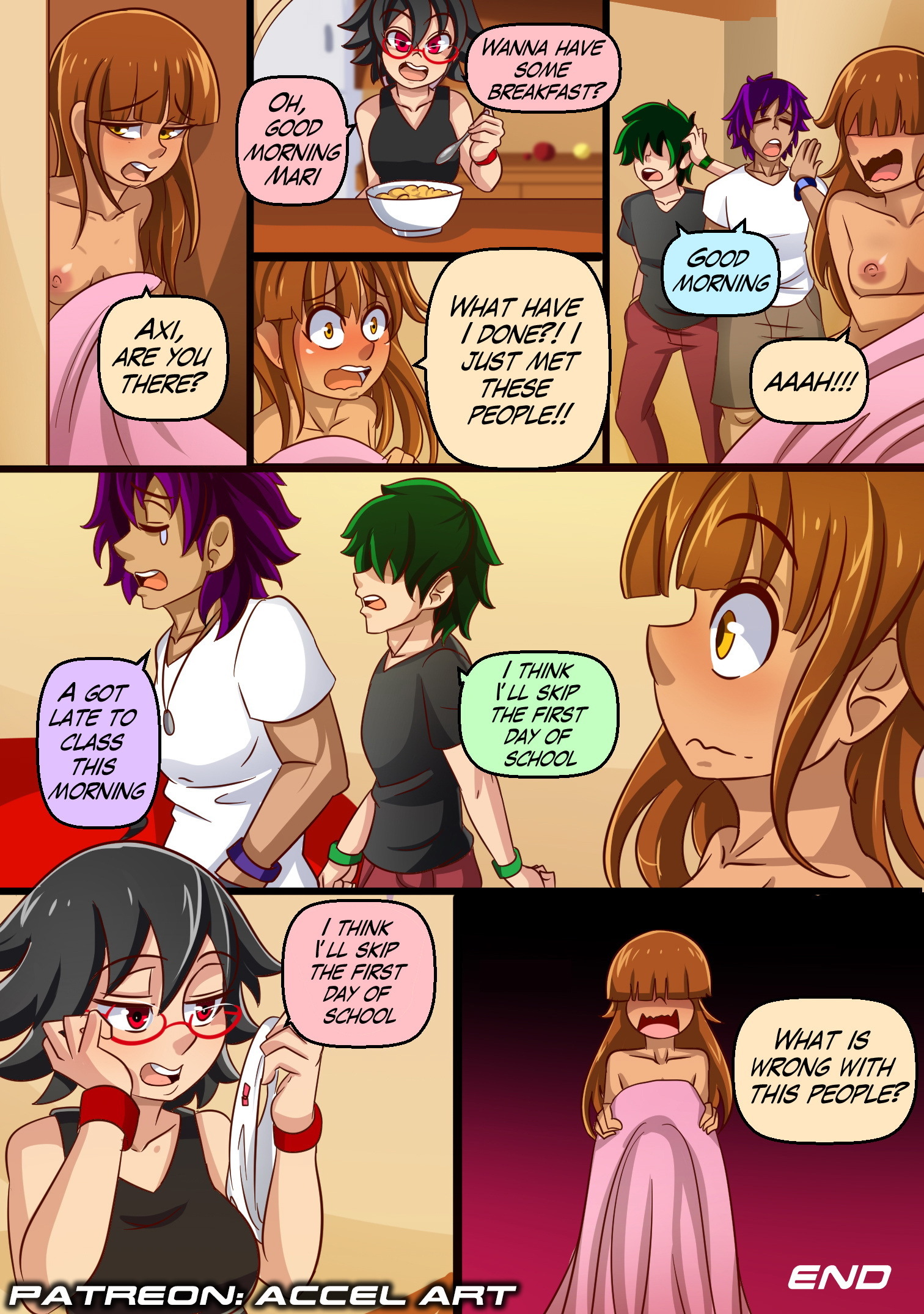 Axi Stories - The Exchange Student - Page 21