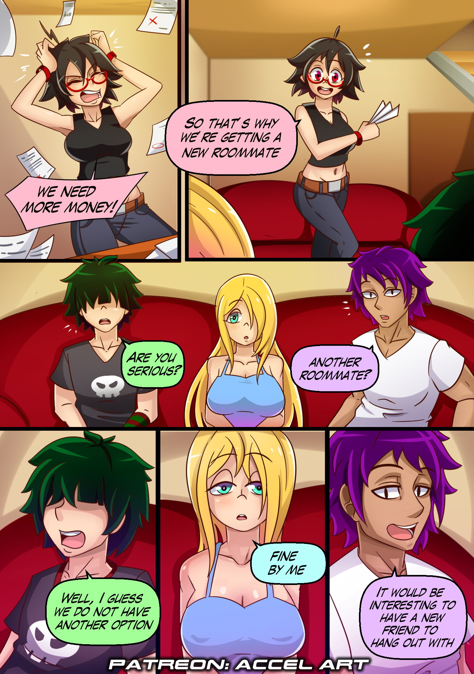 Axi Stories - The Exchange Student - Page 4