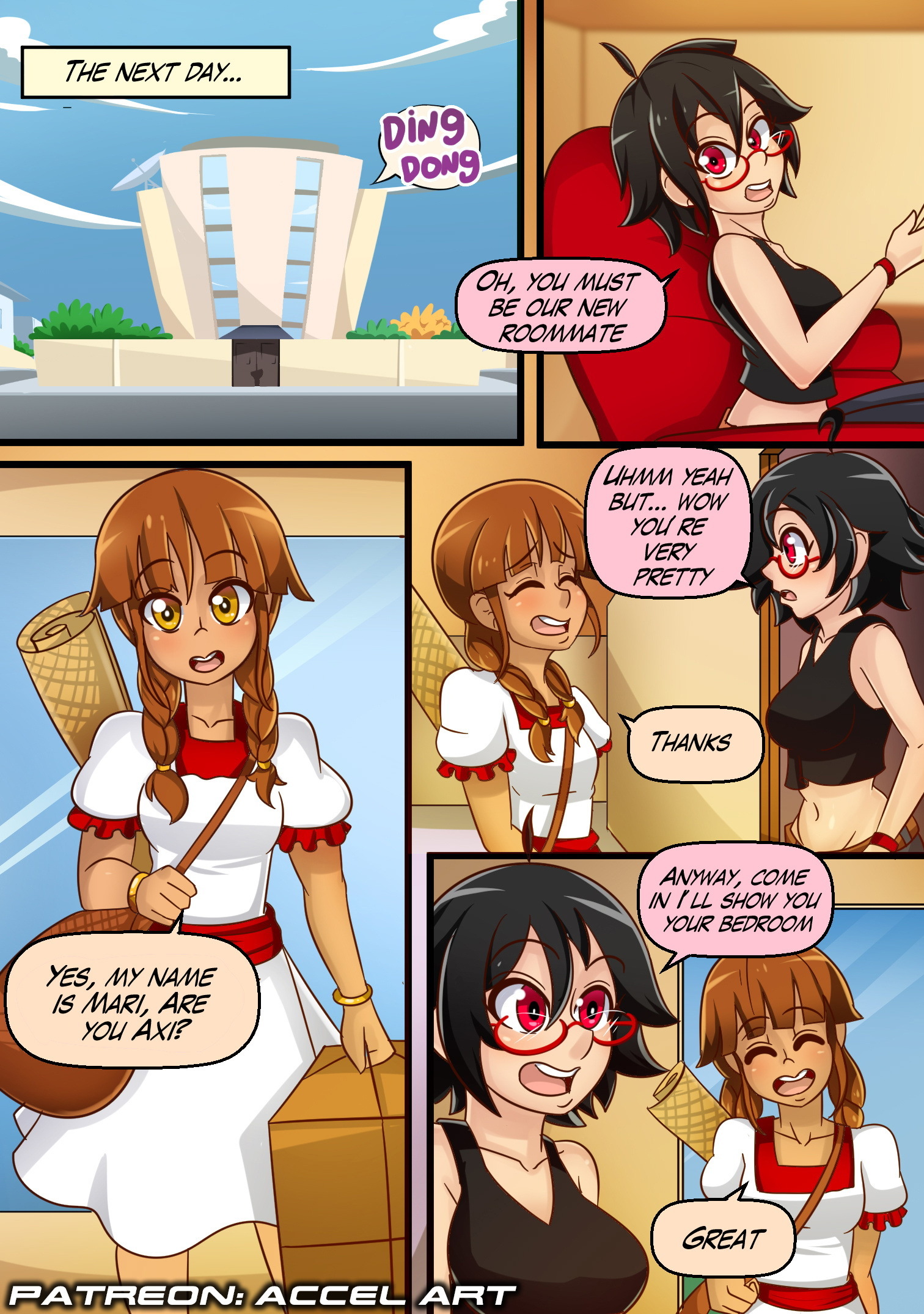 Axi Stories - The Exchange Student - Page 5