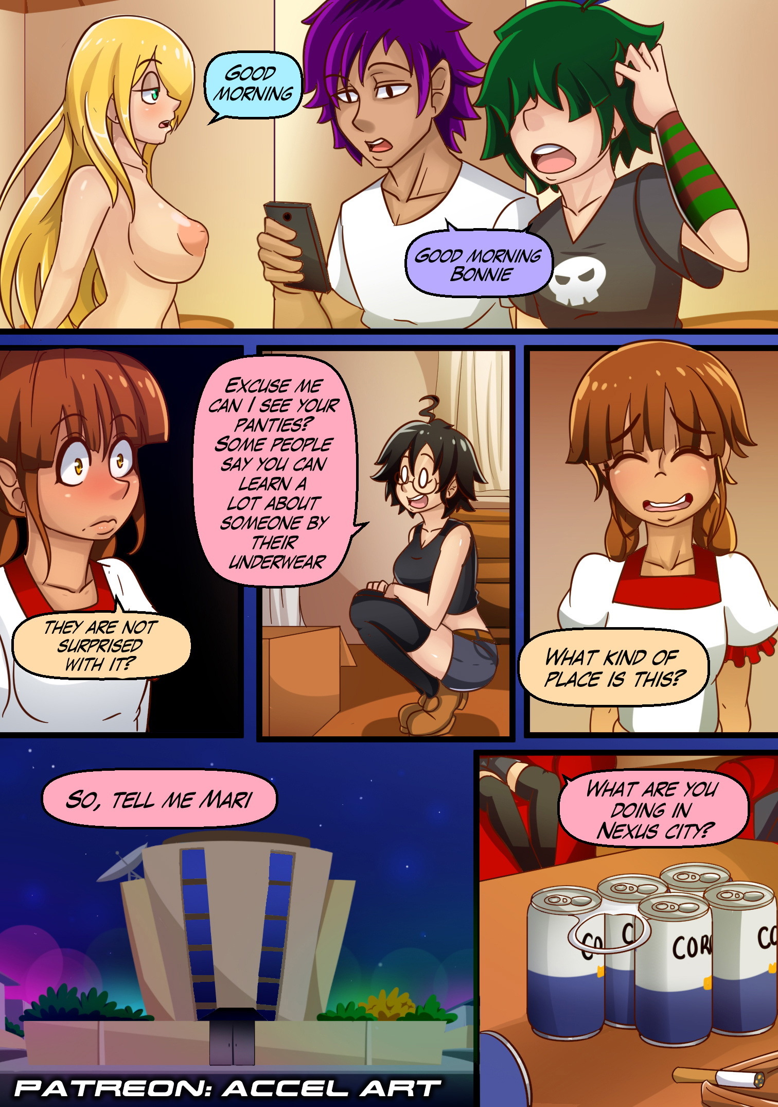 Axi Stories - The Exchange Student - Page 7