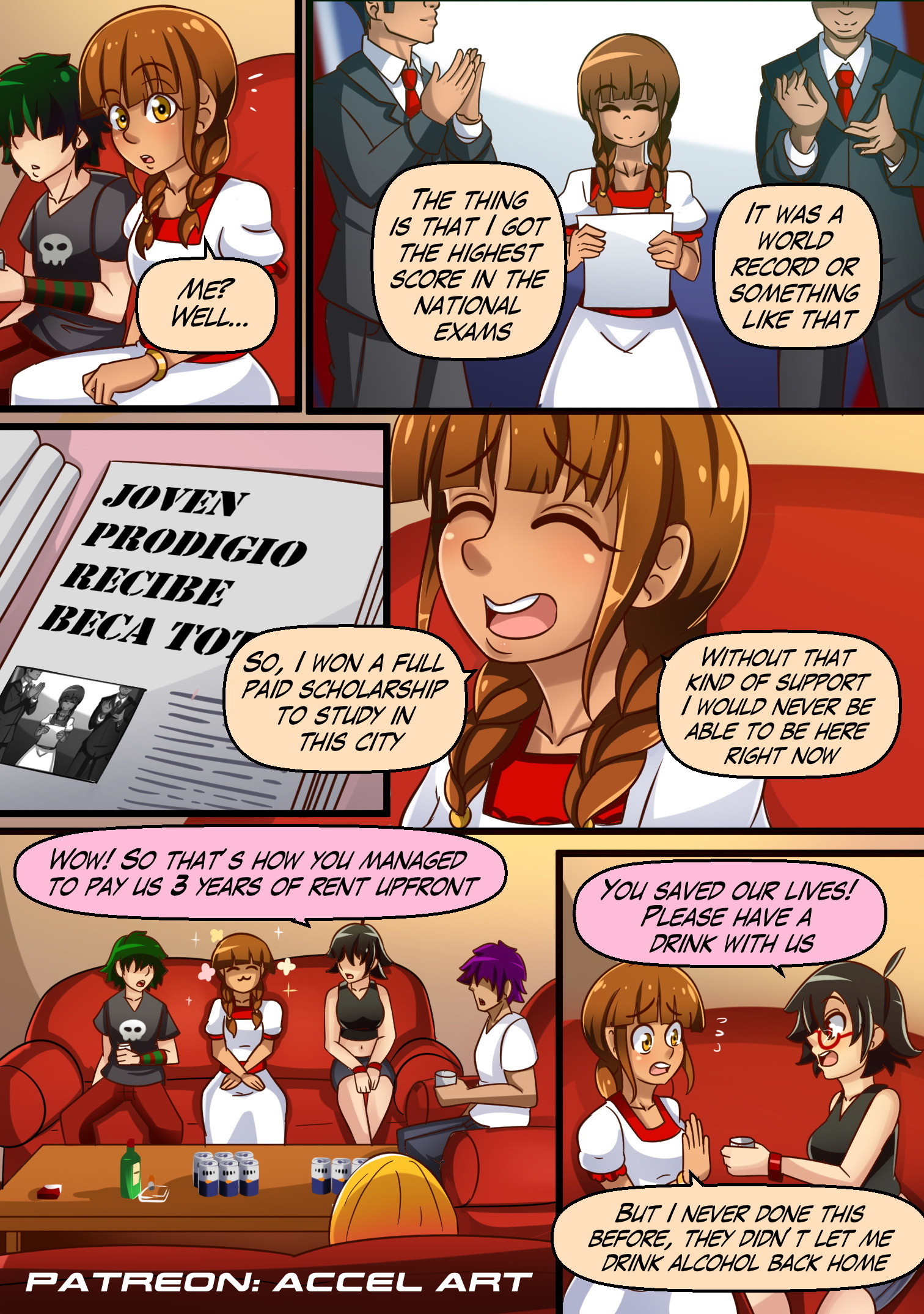 Axi Stories - The Exchange Student - Page 8