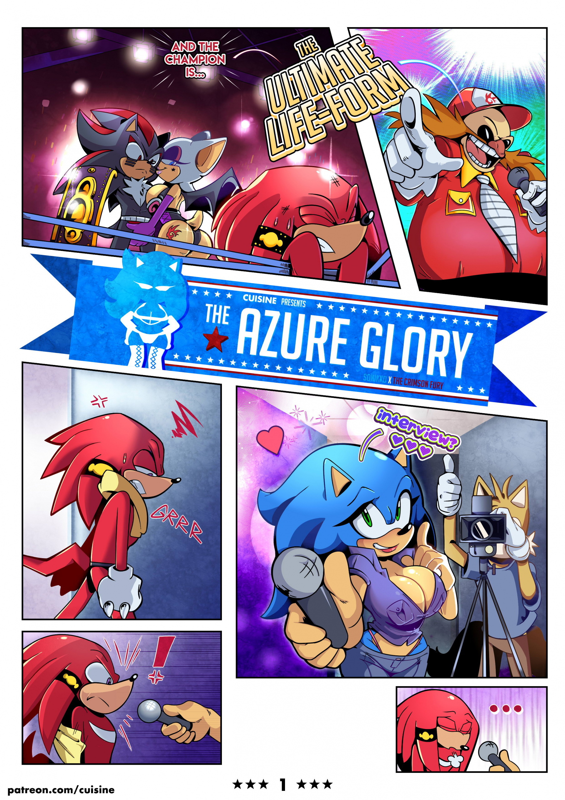 Azure Glory - Page 1