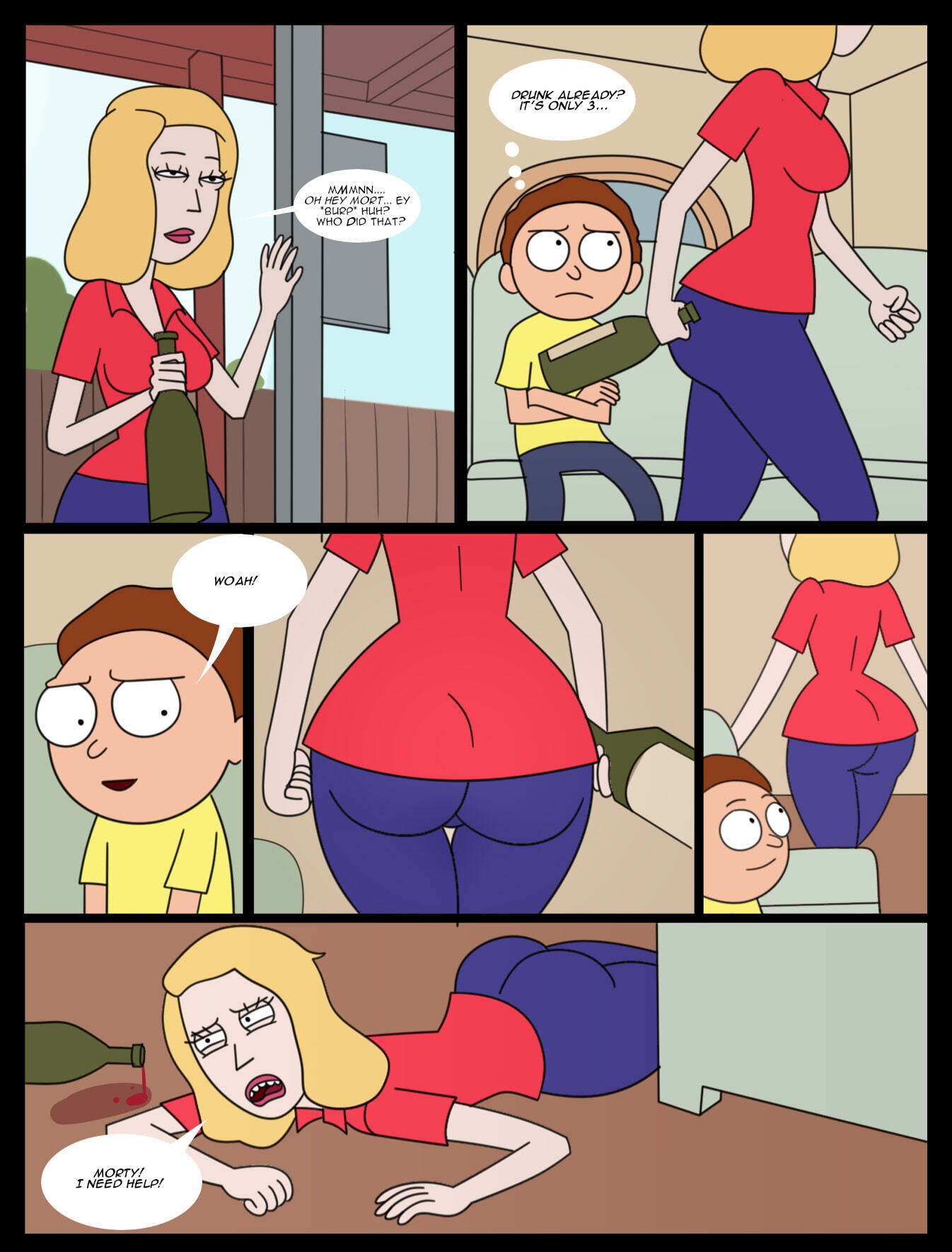 Beth and Morty Comic - Page 1