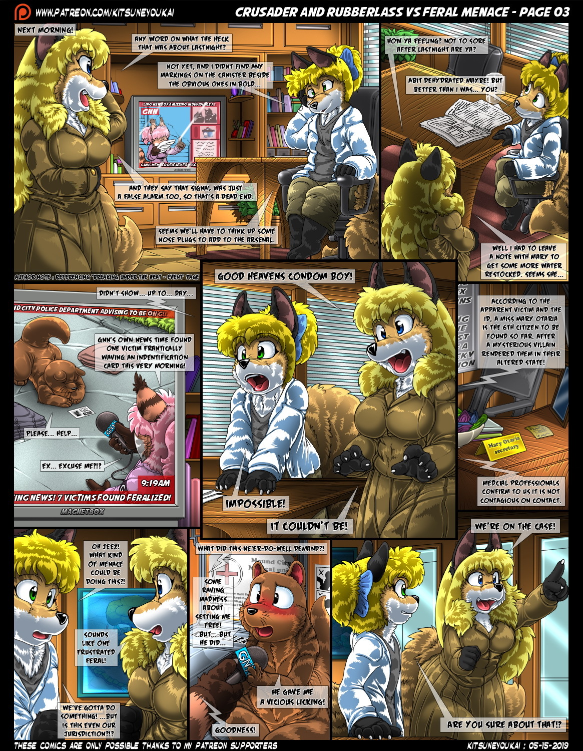 Condom Crusader and the Feral Peril - Page 3
