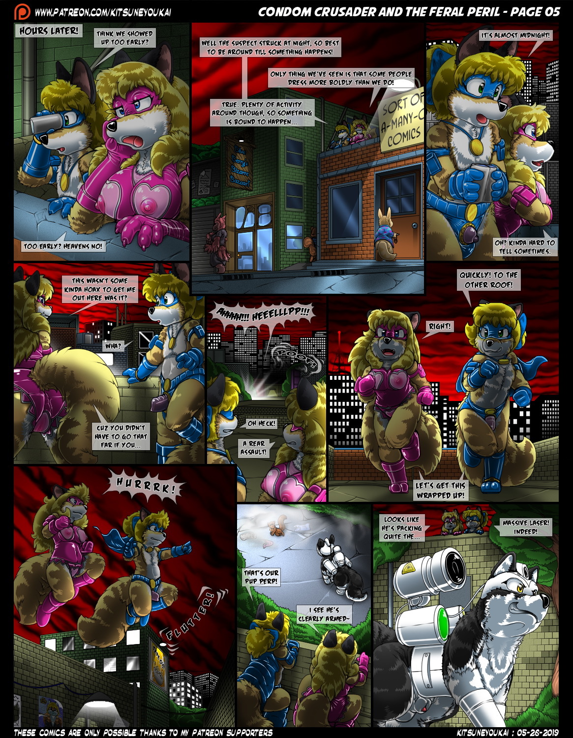 Condom Crusader and the Feral Peril - Page 5
