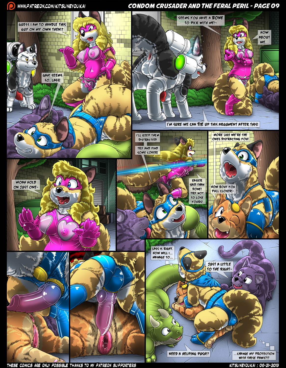 Condom Crusader and the Feral Peril - Page 9