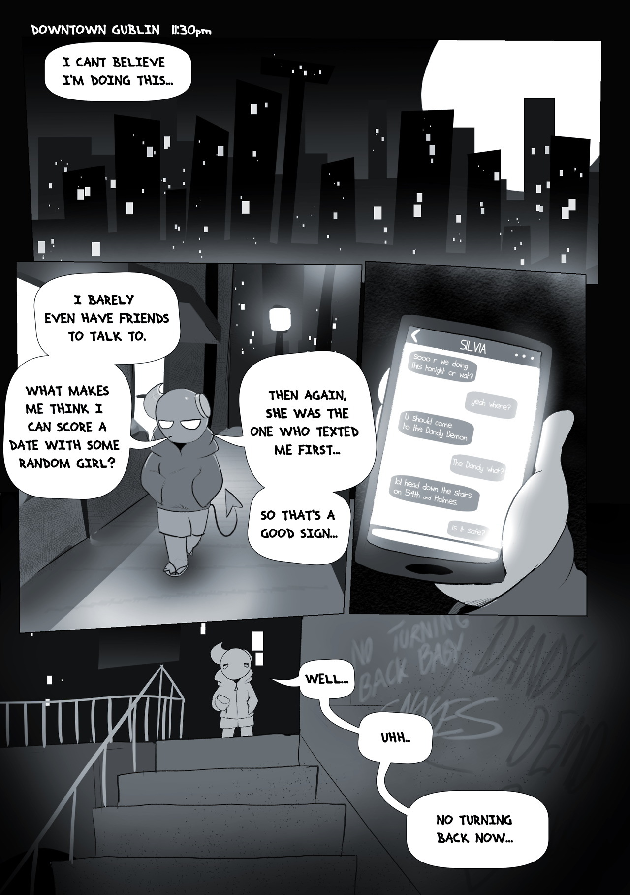 Dandy Demons Chapter 1 First Date - Page 4