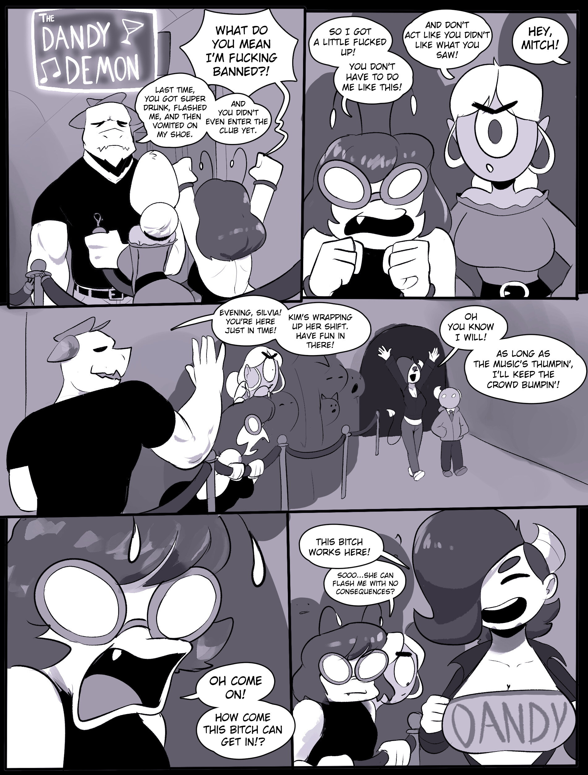 Dandy Demons Chapter 4 Work - Page 6