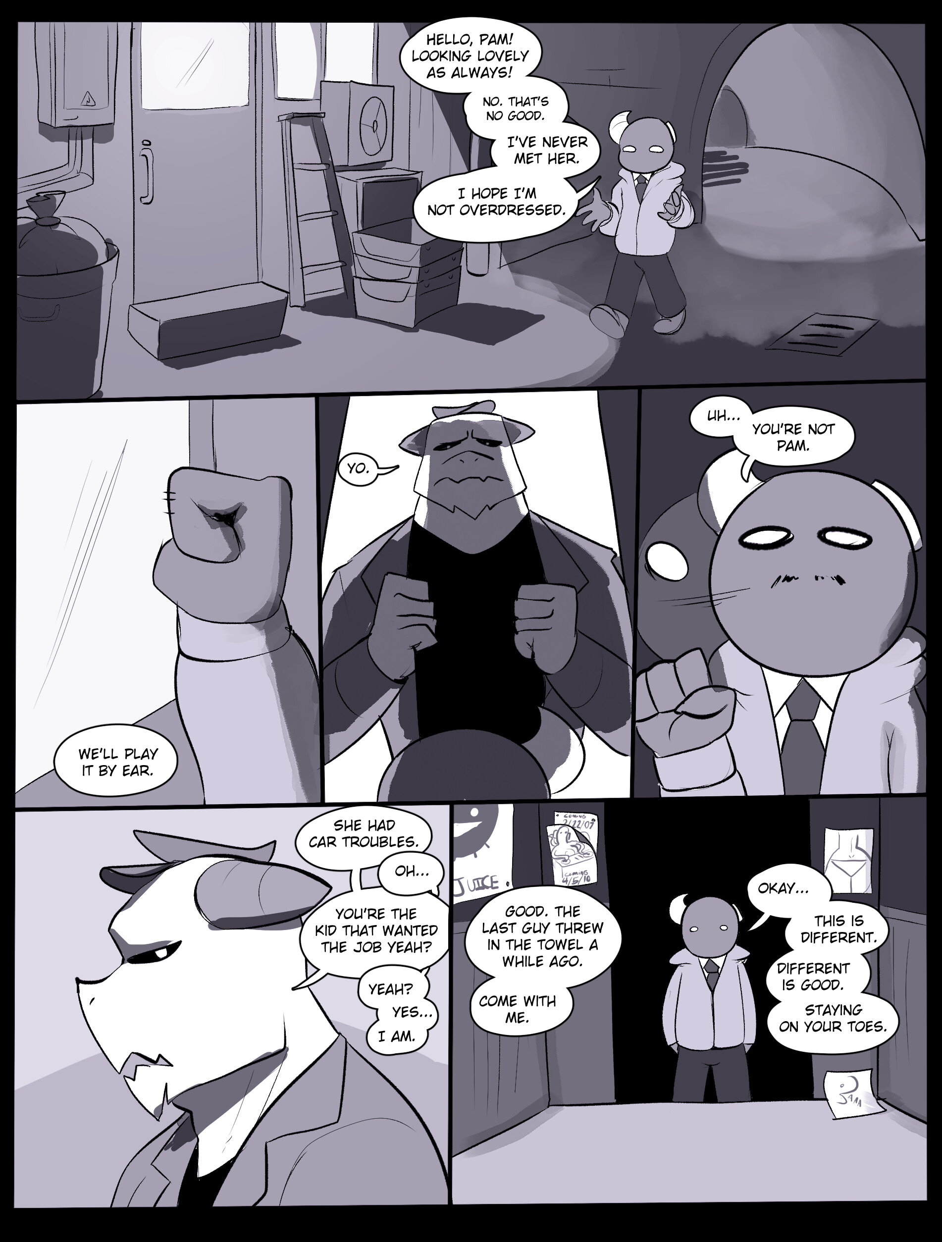 Dandy Demons Chapter 4 Work - Page 8
