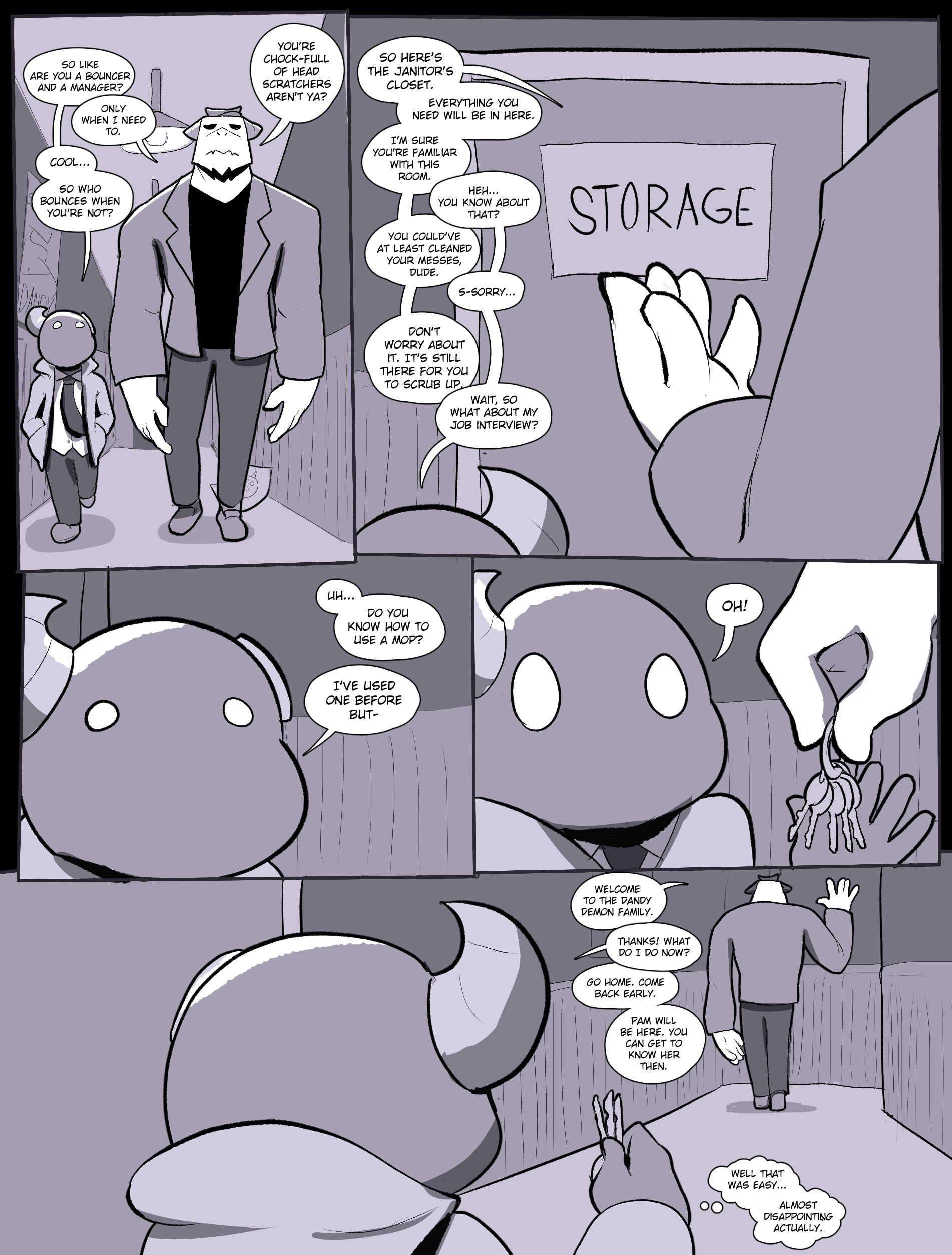 Dandy Demons Chapter 4 Work - Page 9