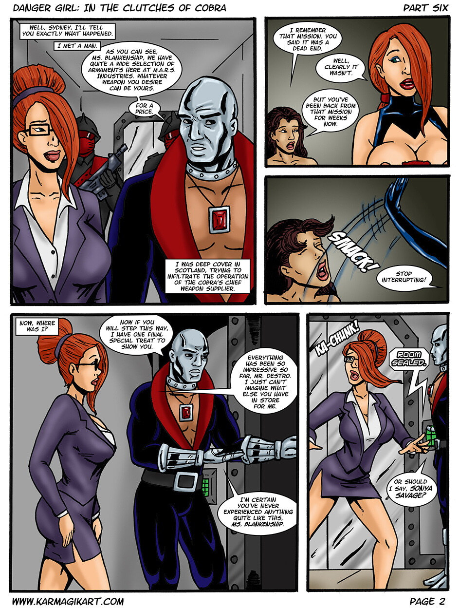 Danger Girl In the Clutches of Cobra - Page 27