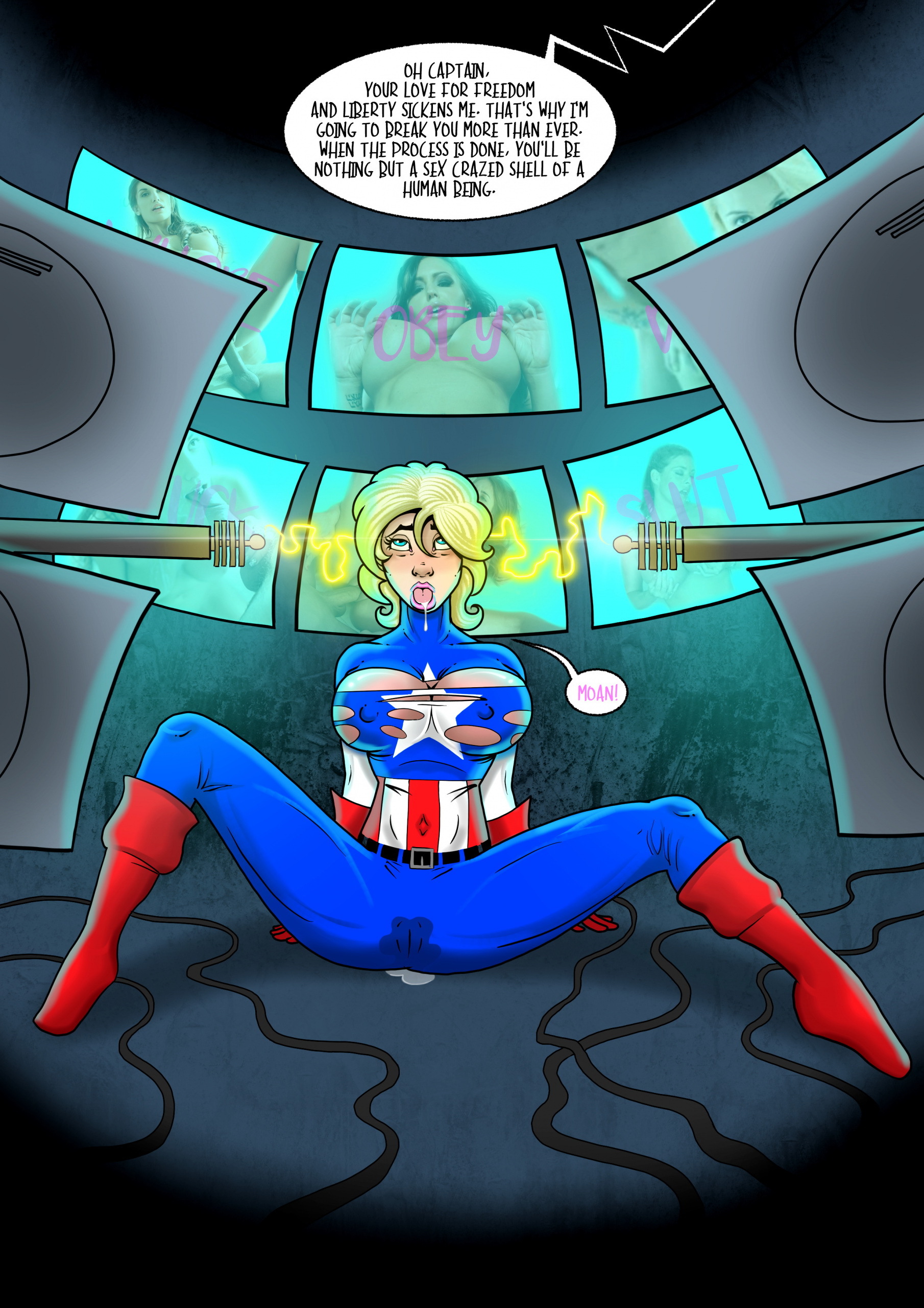 Doctor Bimboid vs Marvel Comic Heroes - Page 7