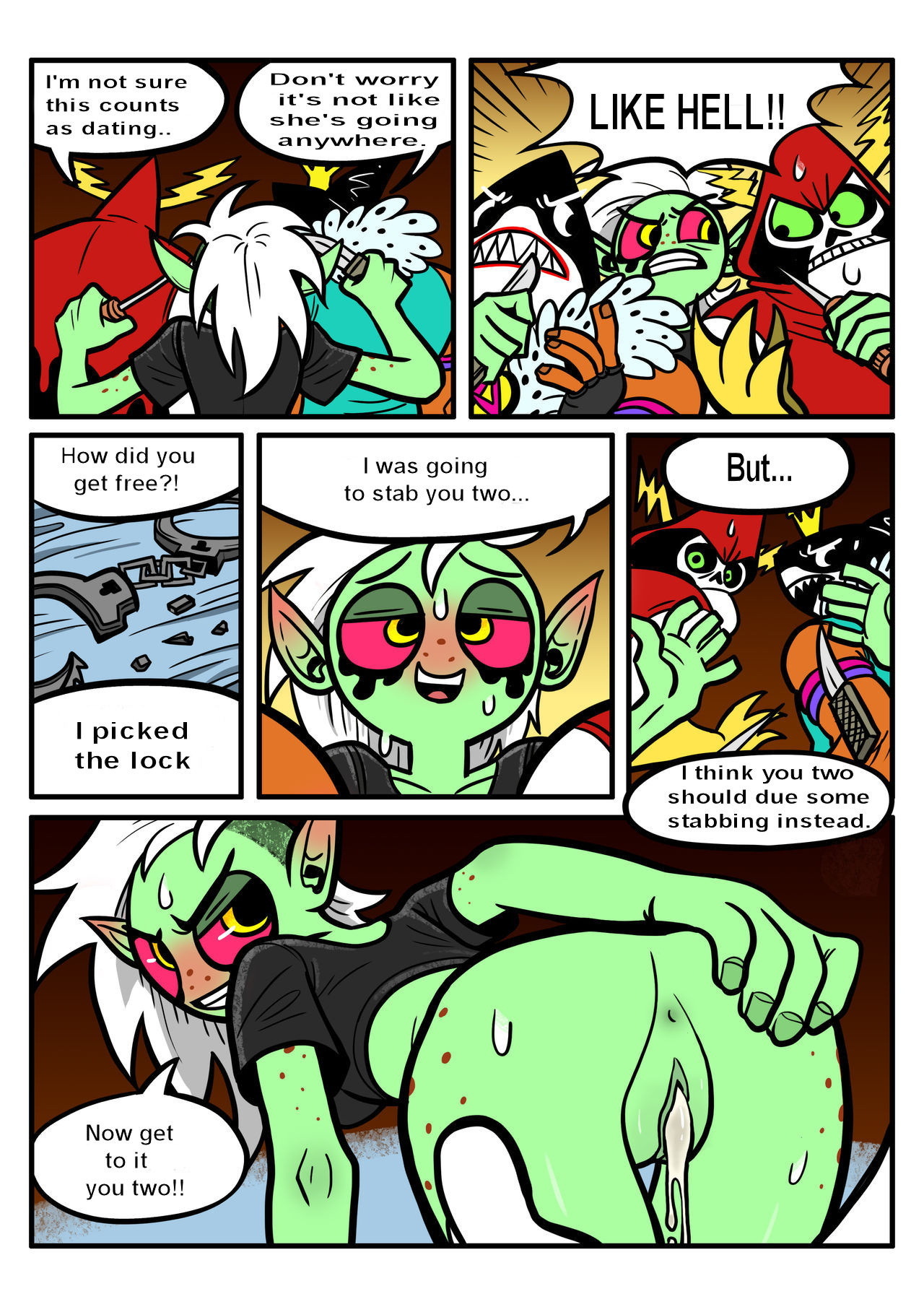 Dominator's Double Date!! - Page 8