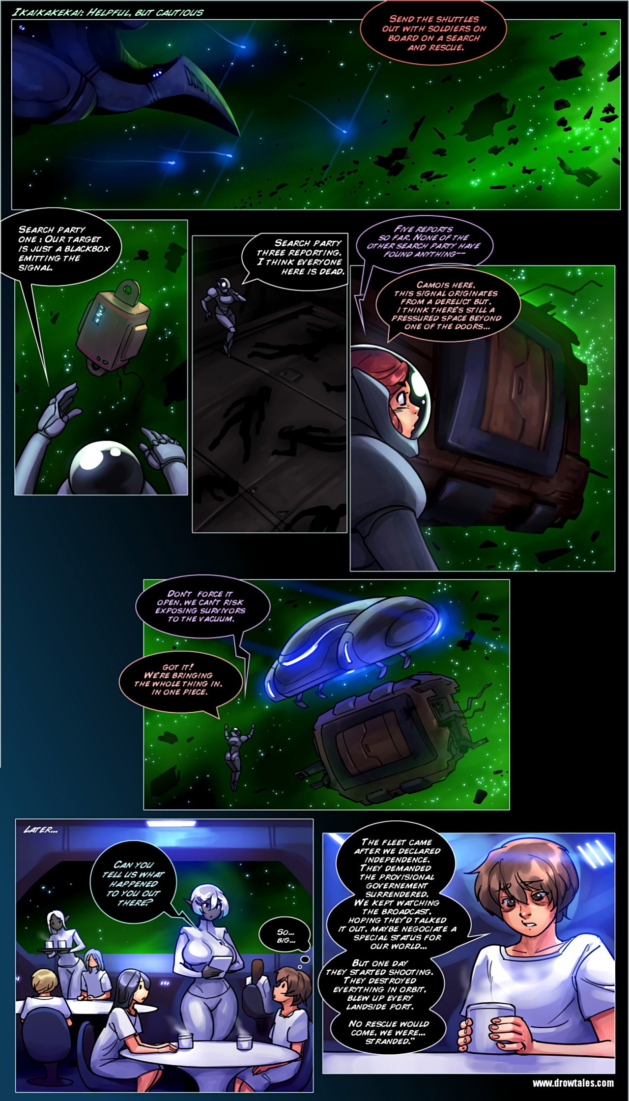 Drowtales Space Age 8 - Page 20