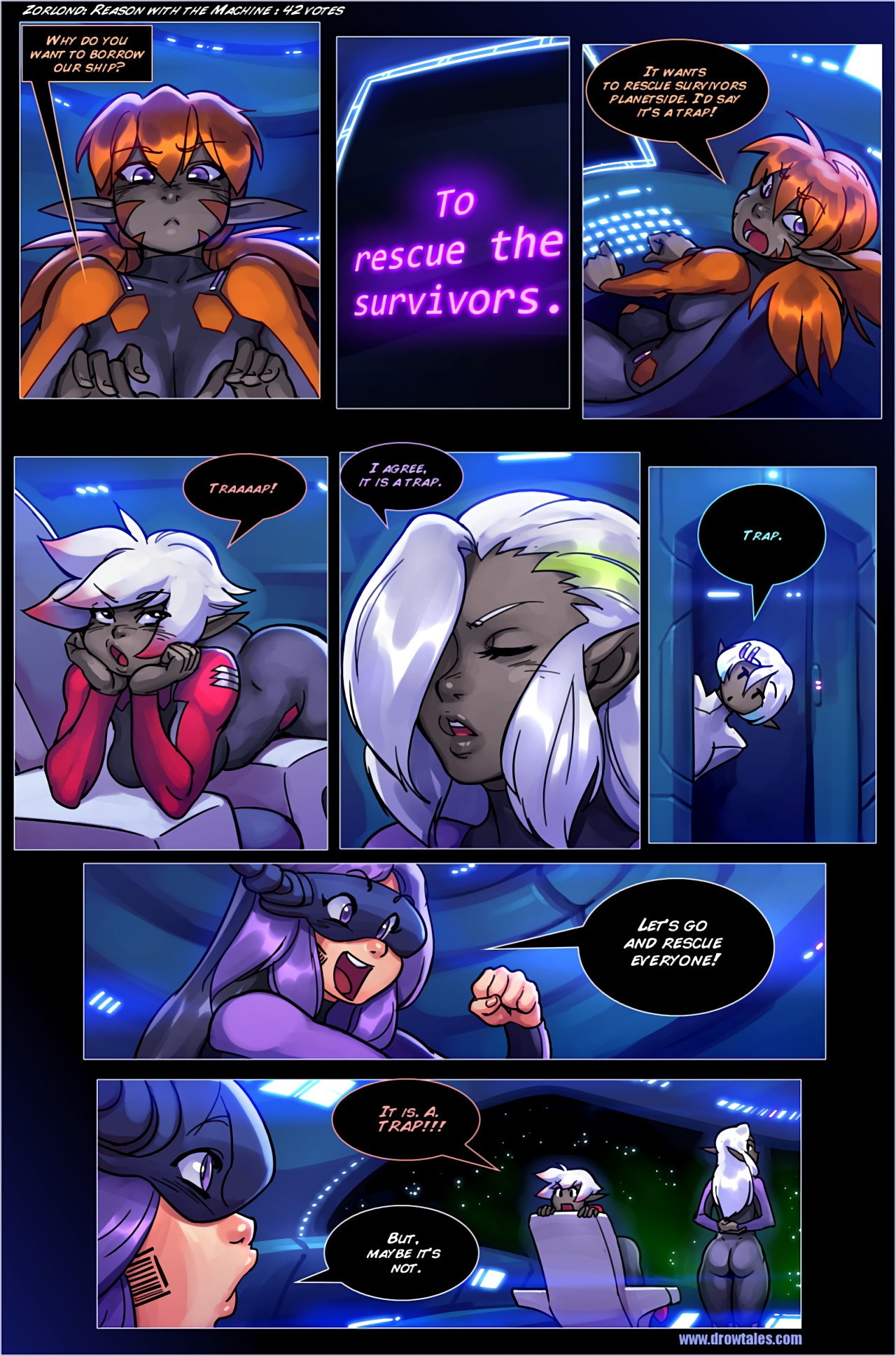 Drowtales Space Age 8 - Page 25