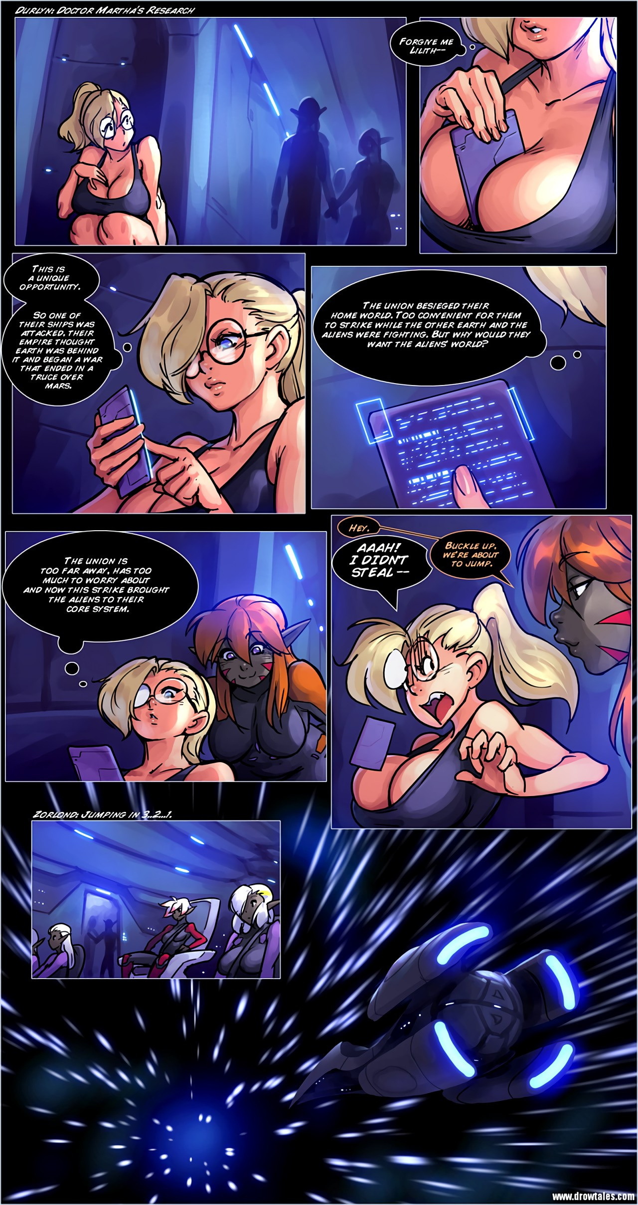 Drowtales Space Age 8 - Page 43
