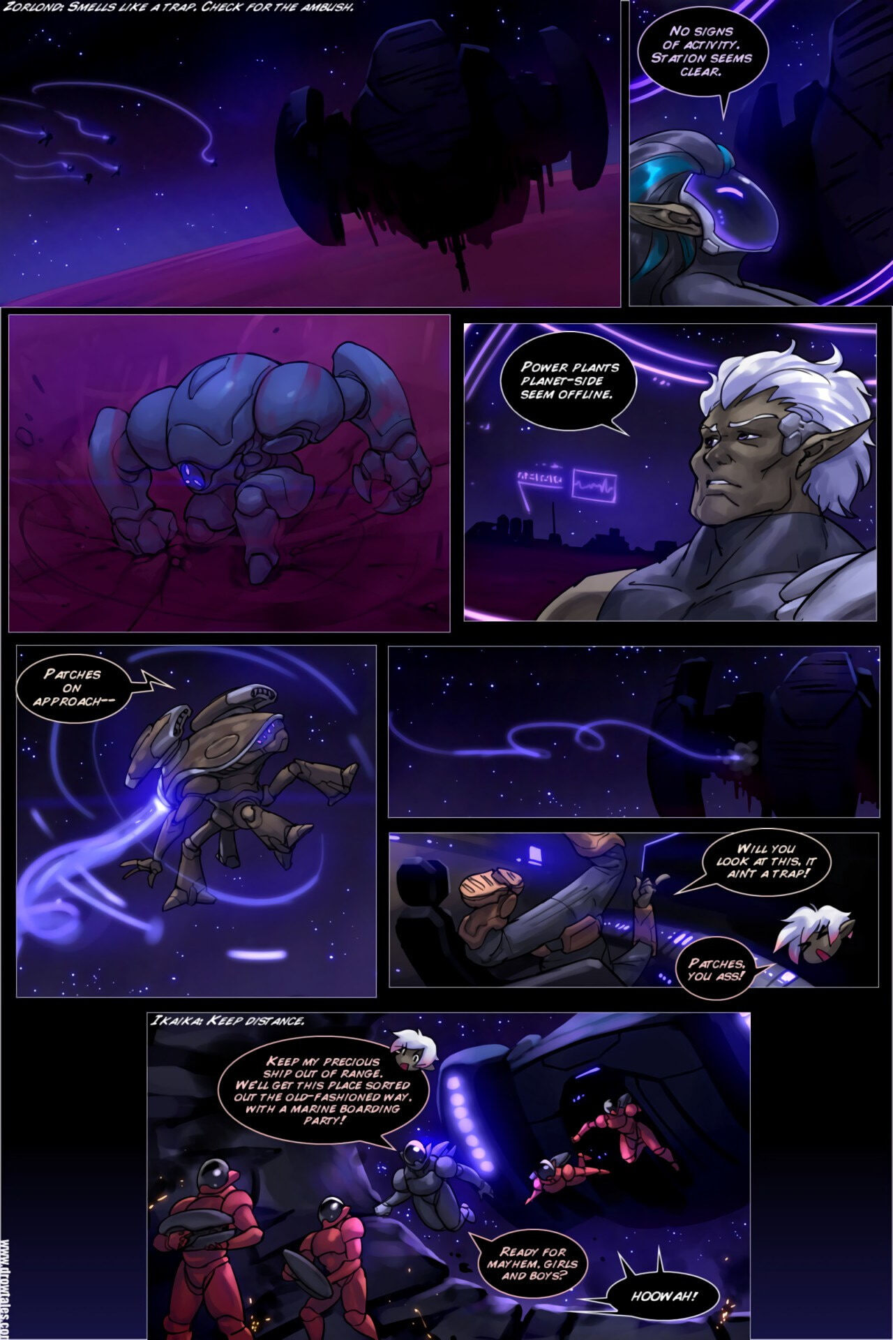 Drowtales Space Age 8 - Page 6