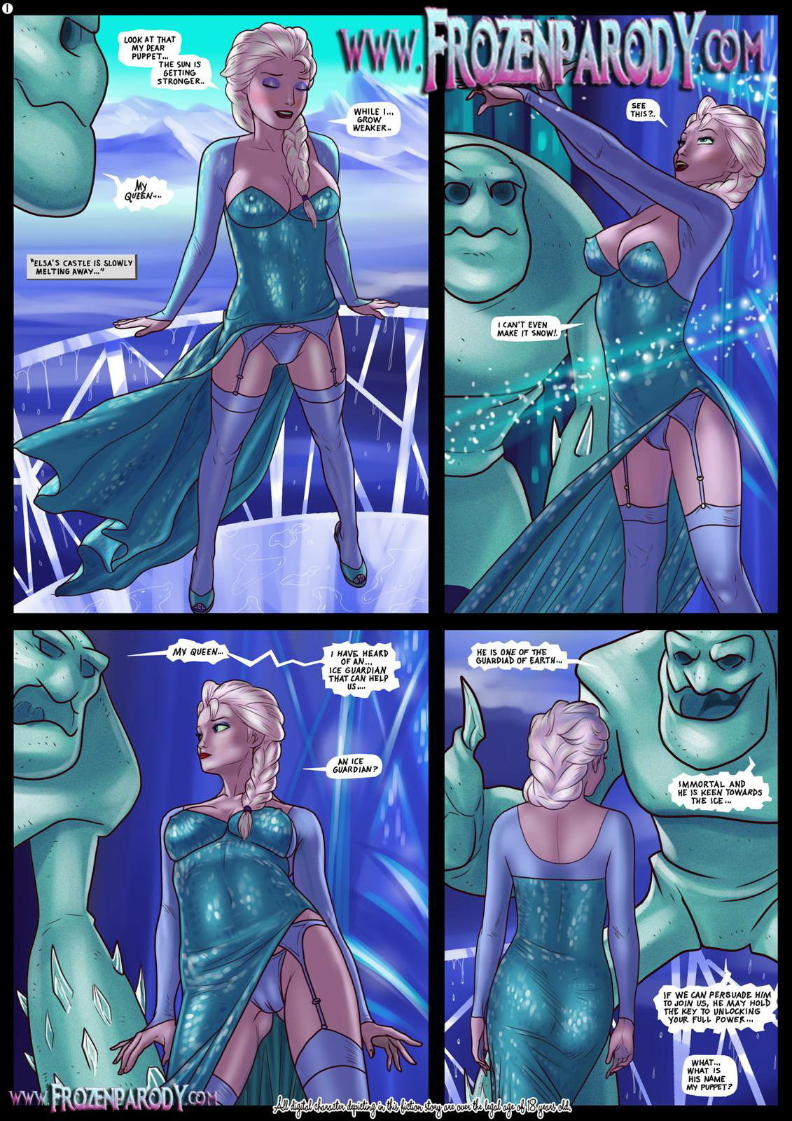 Elsa Meet Jack - Page 1