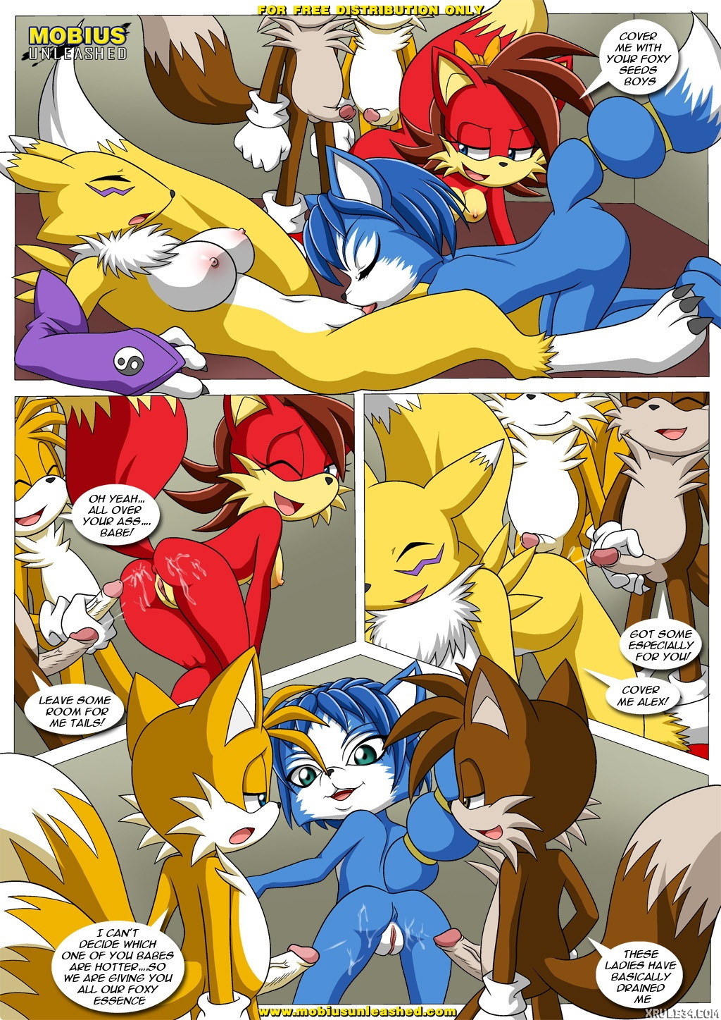 Foxxxes^2 - 2 Much Tail - Page 9