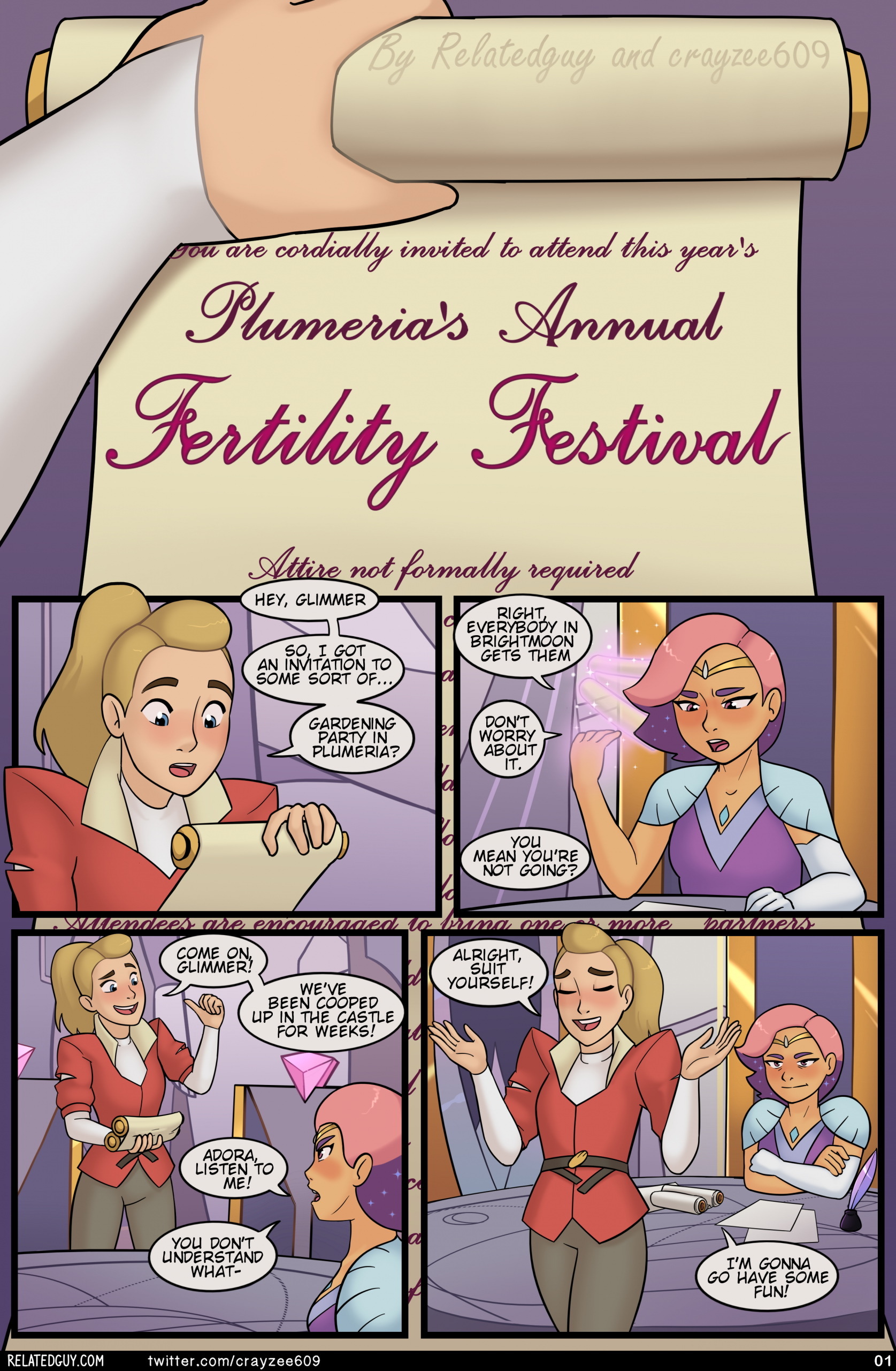 Plumera's Annual Fertility Festival - Page 1