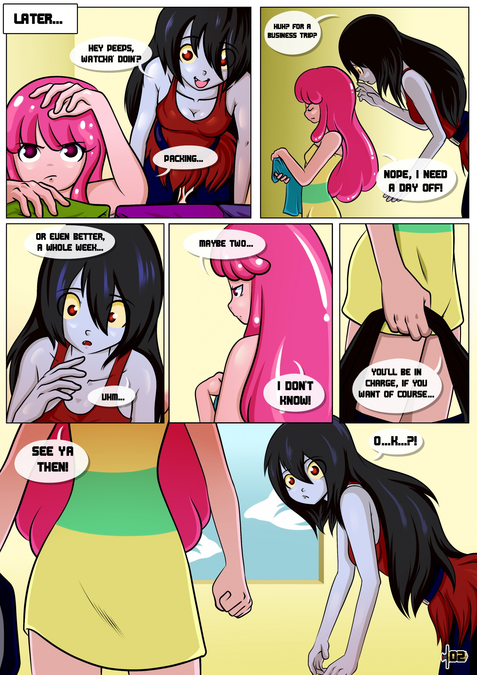 Princess Day Off - Page 3
