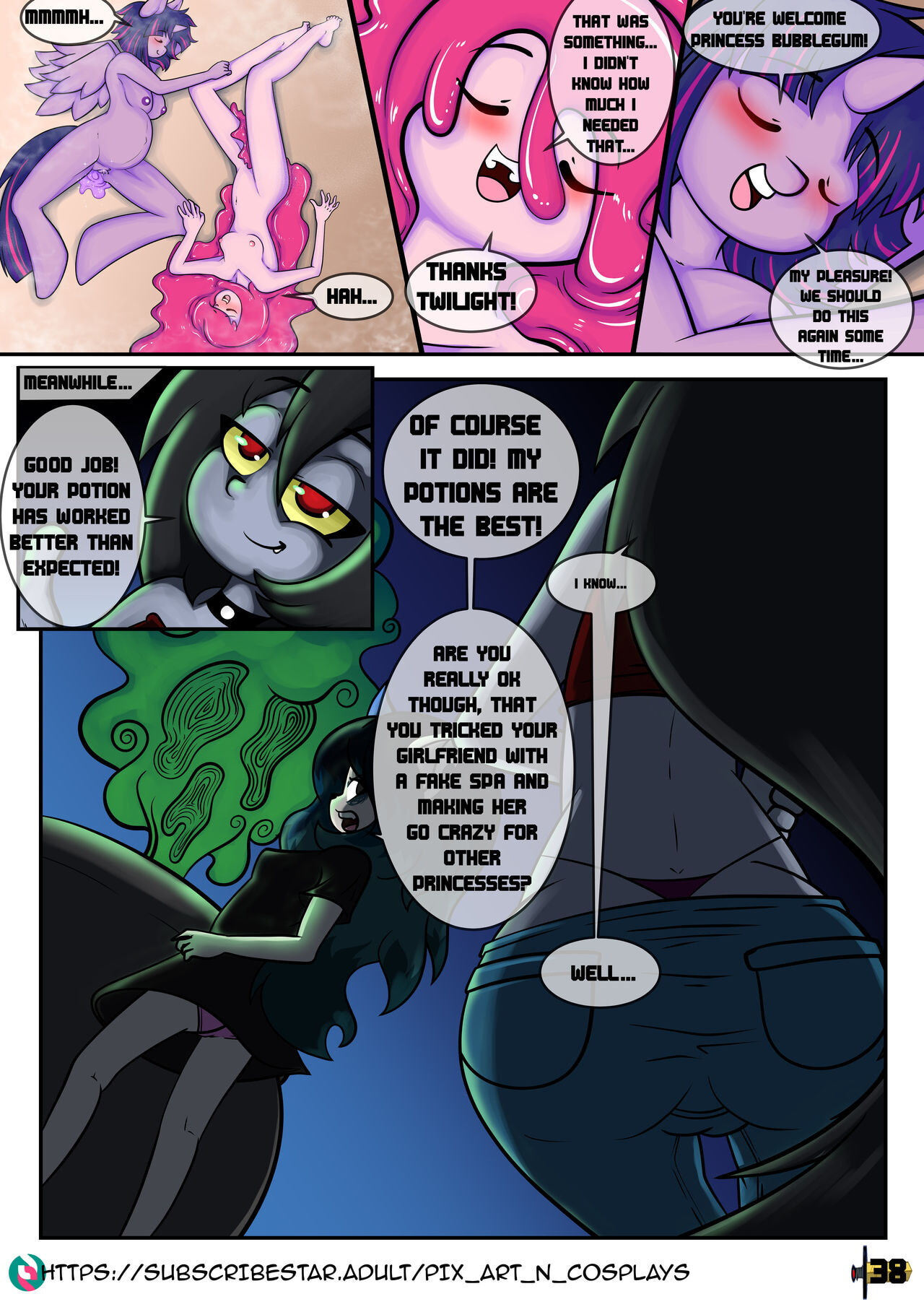 Princess Day Off - Page 38