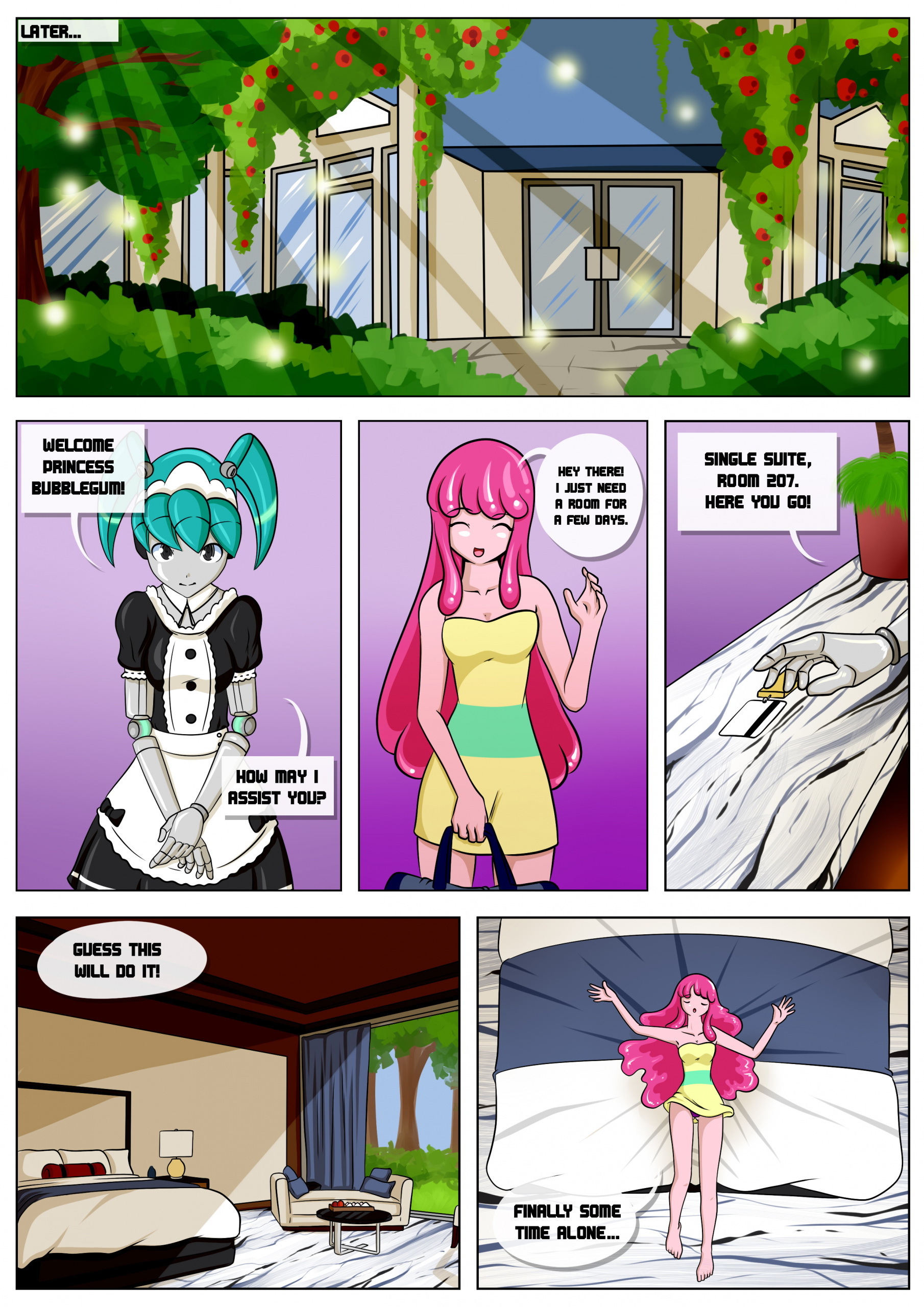 Princess Day Off - Page 4