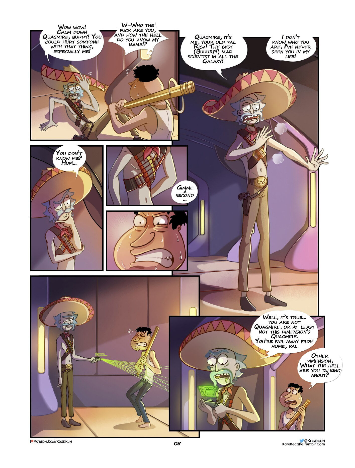 Quagmire Into the Multiverse - Page 9