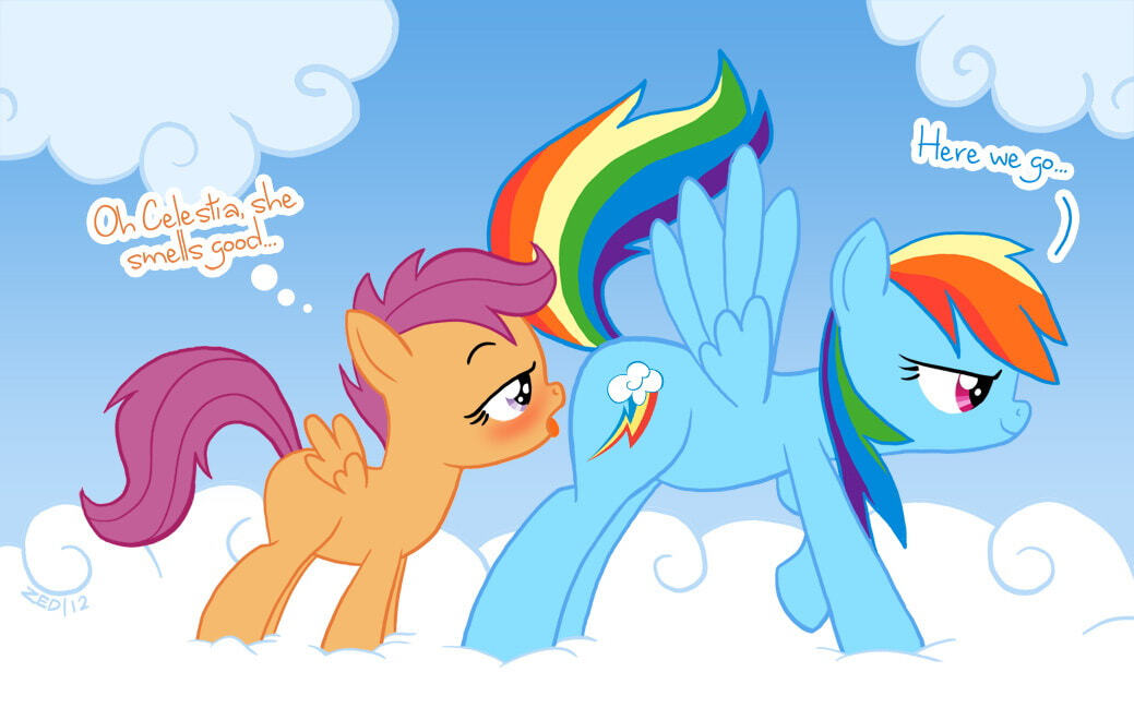 Rainbow Dash and Scootaloo - Page 1