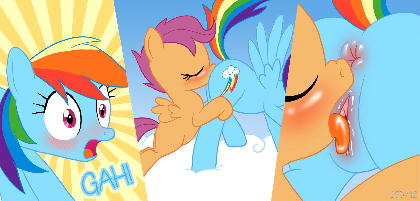 Rainbow Dash and Scootaloo - Page 2