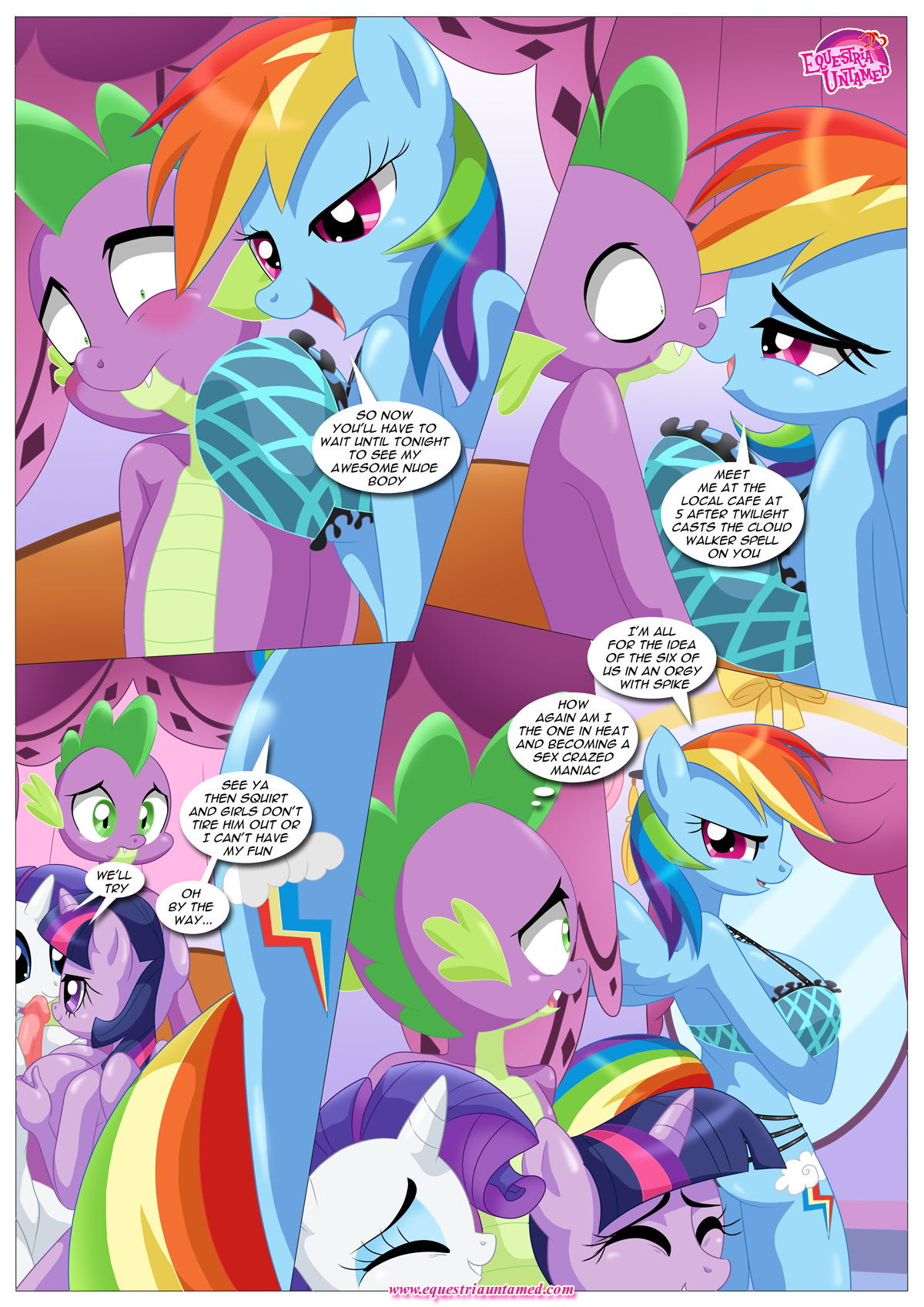 Rainbow Dash's game of Extreme PDA - Page 13