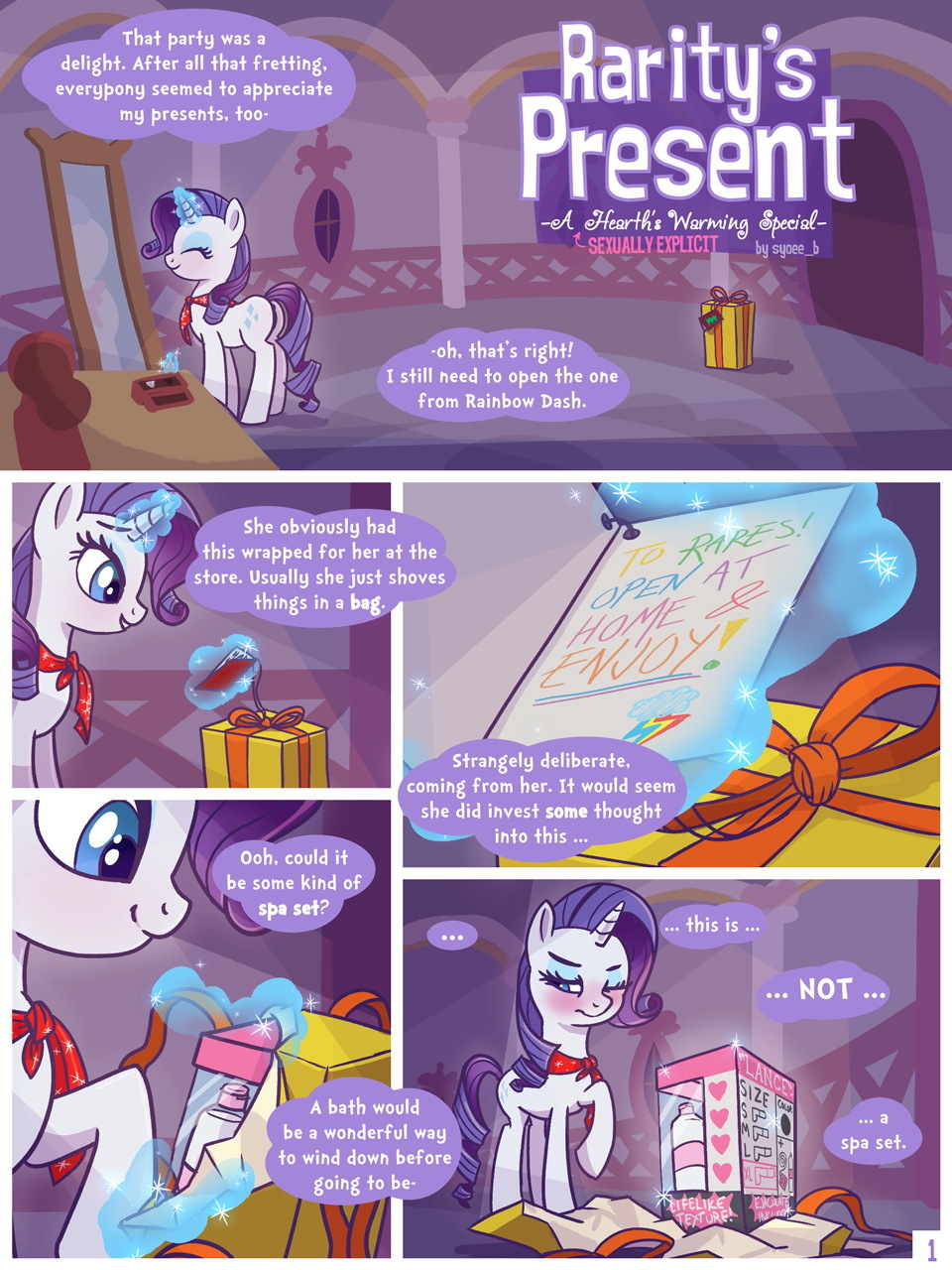 Rarity's Present - Page 1