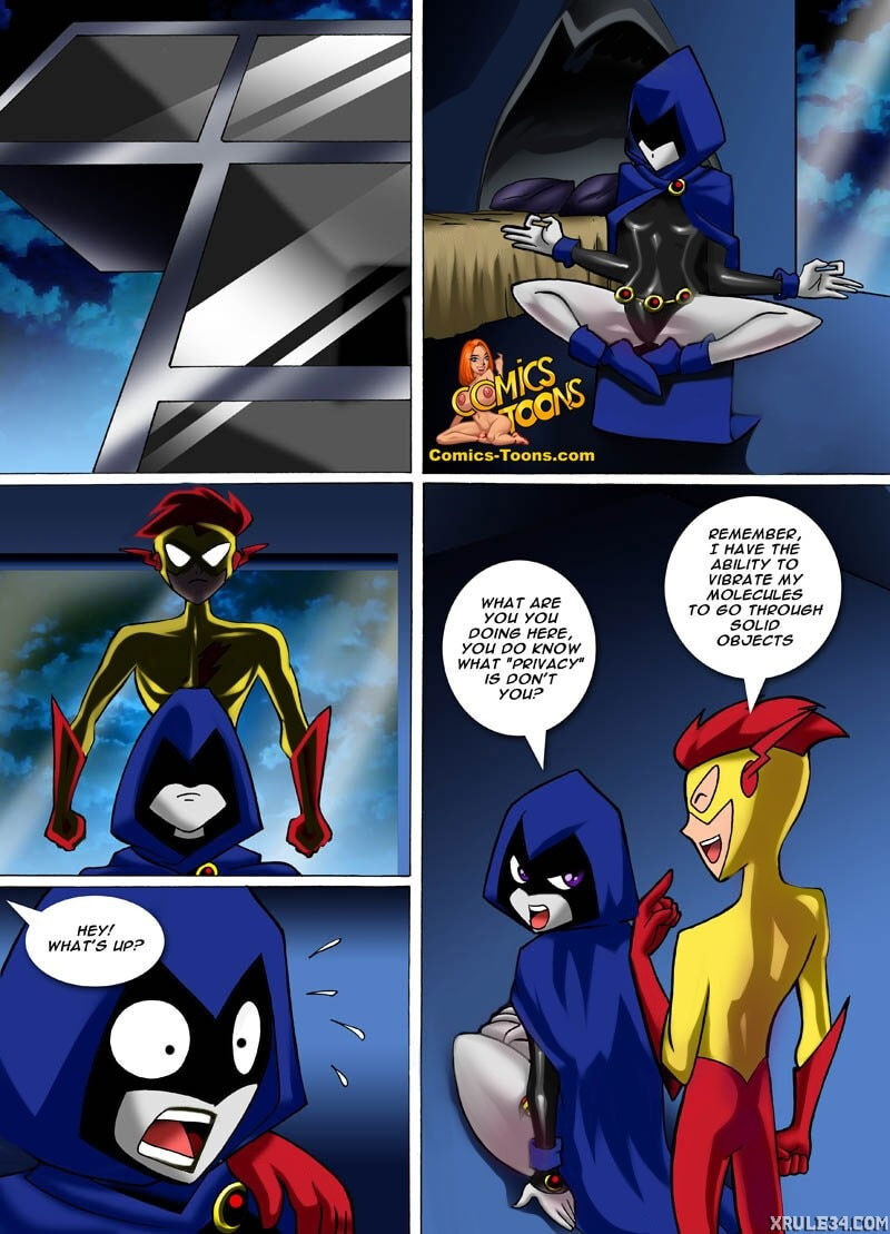 Raven X Kid Flash - Page 1