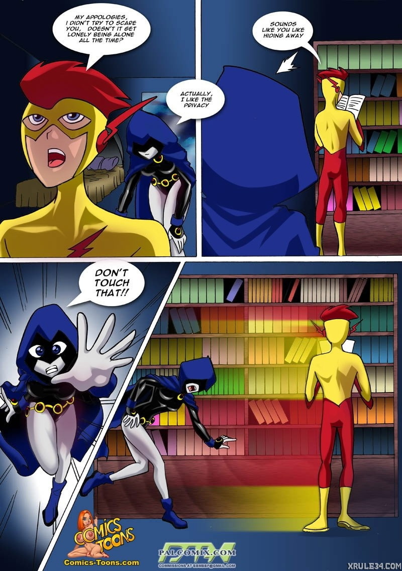 Raven X Kid Flash - Page 2