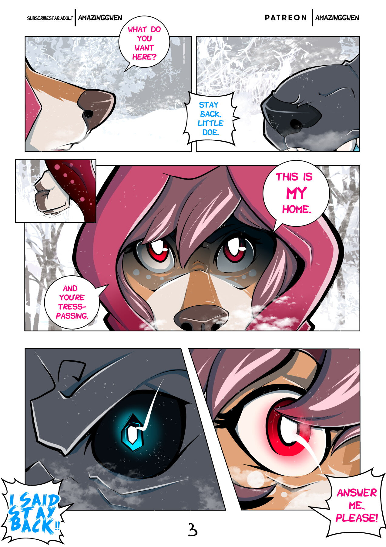 Red Blossom and Winter Snow - Page 4