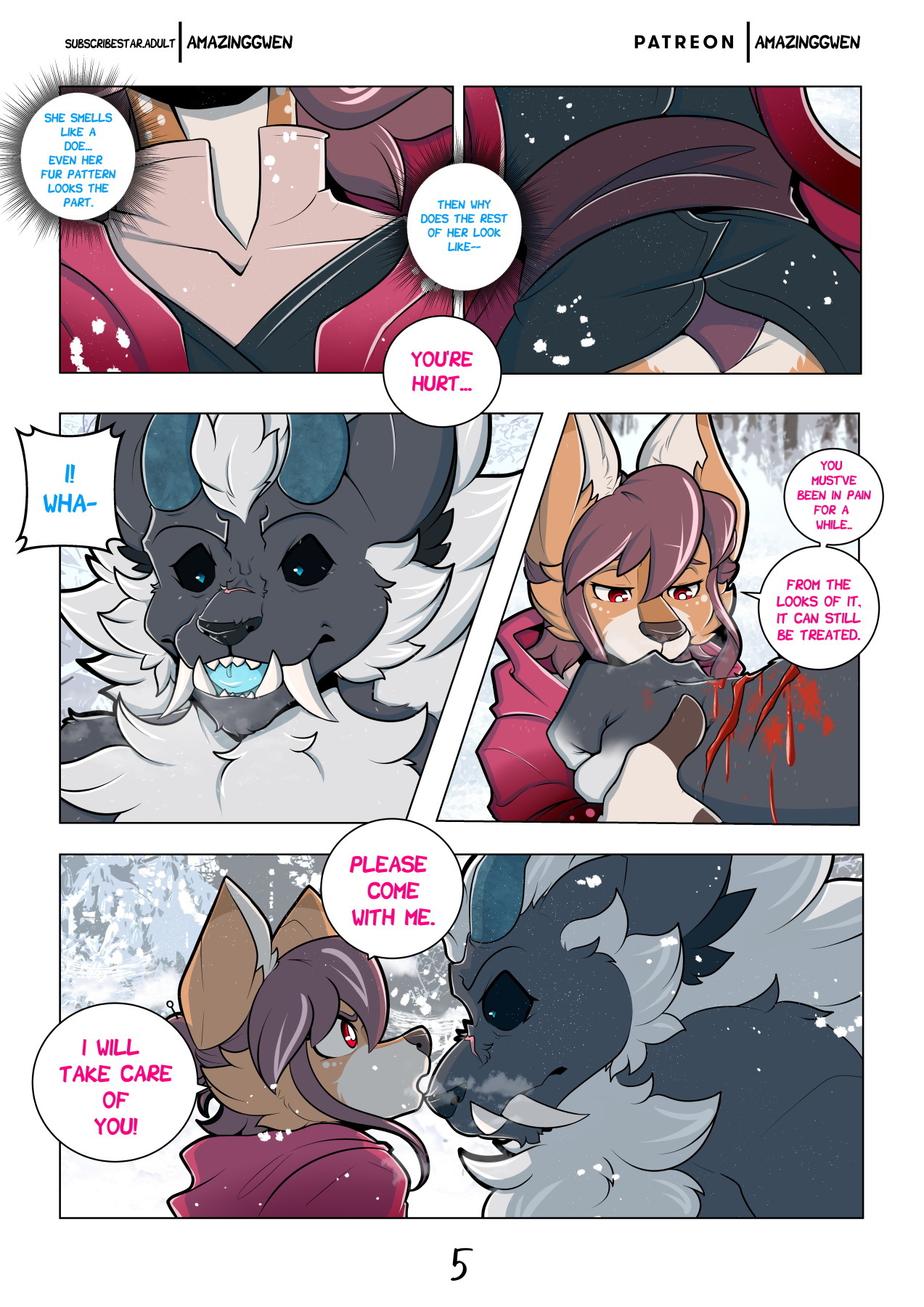 Red Blossom and Winter Snow - Page 6