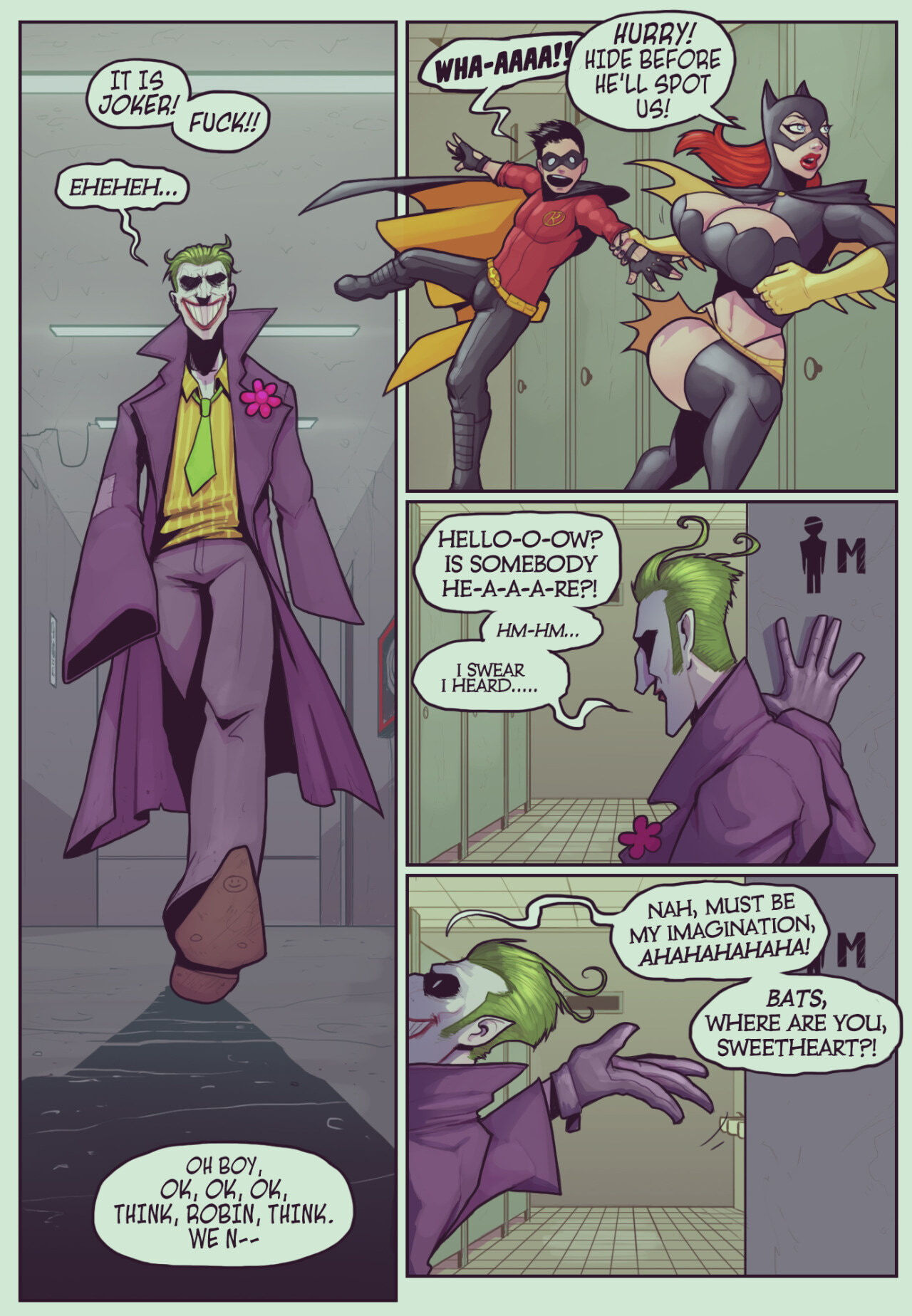 Ruined Gotham - Batgirl loves Robin - Page 4
