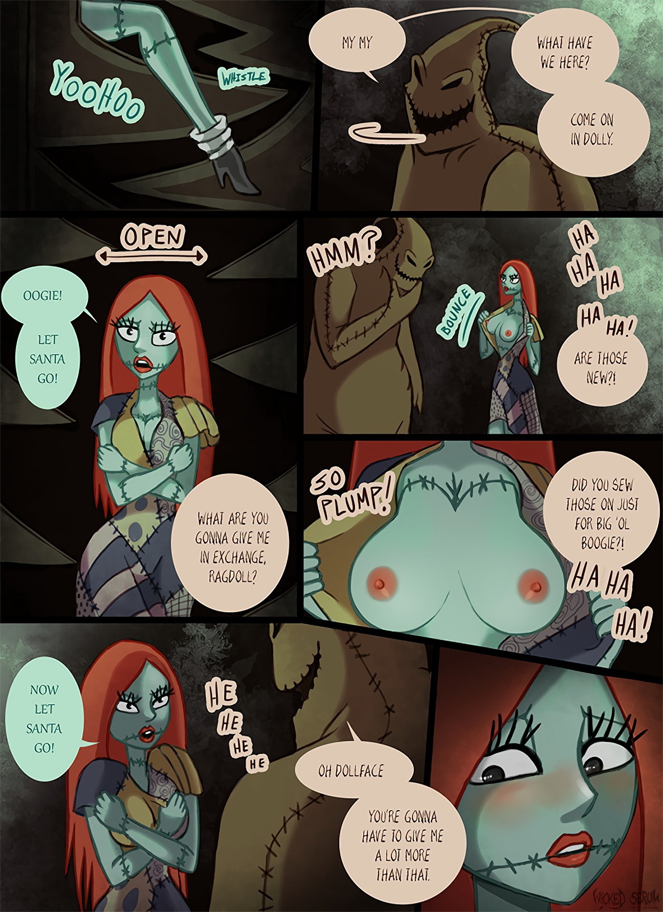 Sally x Oogie Boogie - Page 2