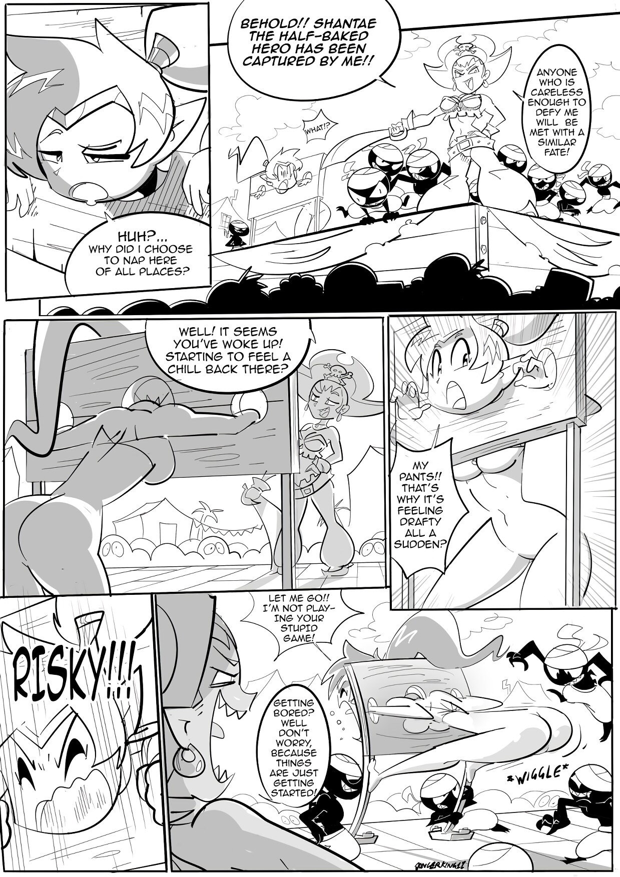 Shantae and Risky's Revenge - Page 1