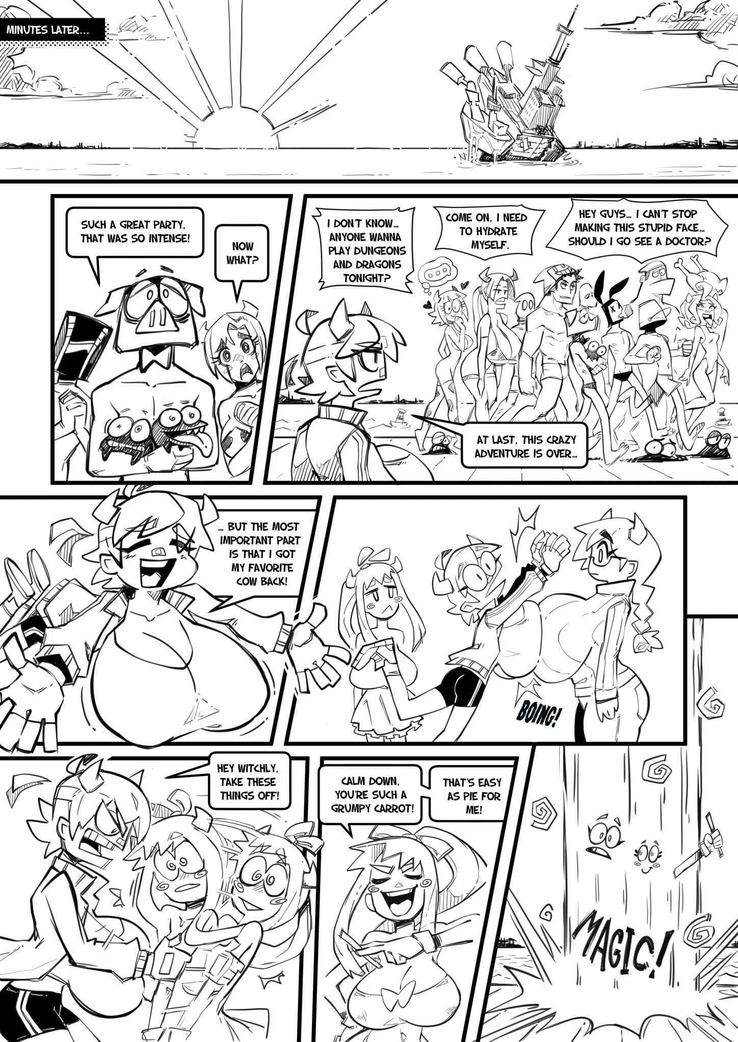 Skarpworld 10: Milk Crisis 4 - Gravity - Page 30