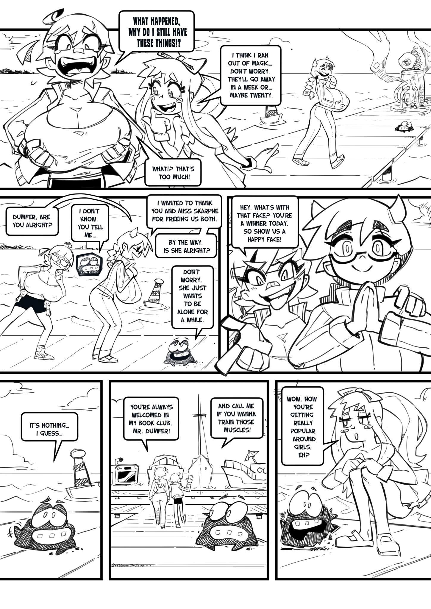 Skarpworld 10: Milk Crisis 4 - Gravity - Page 31