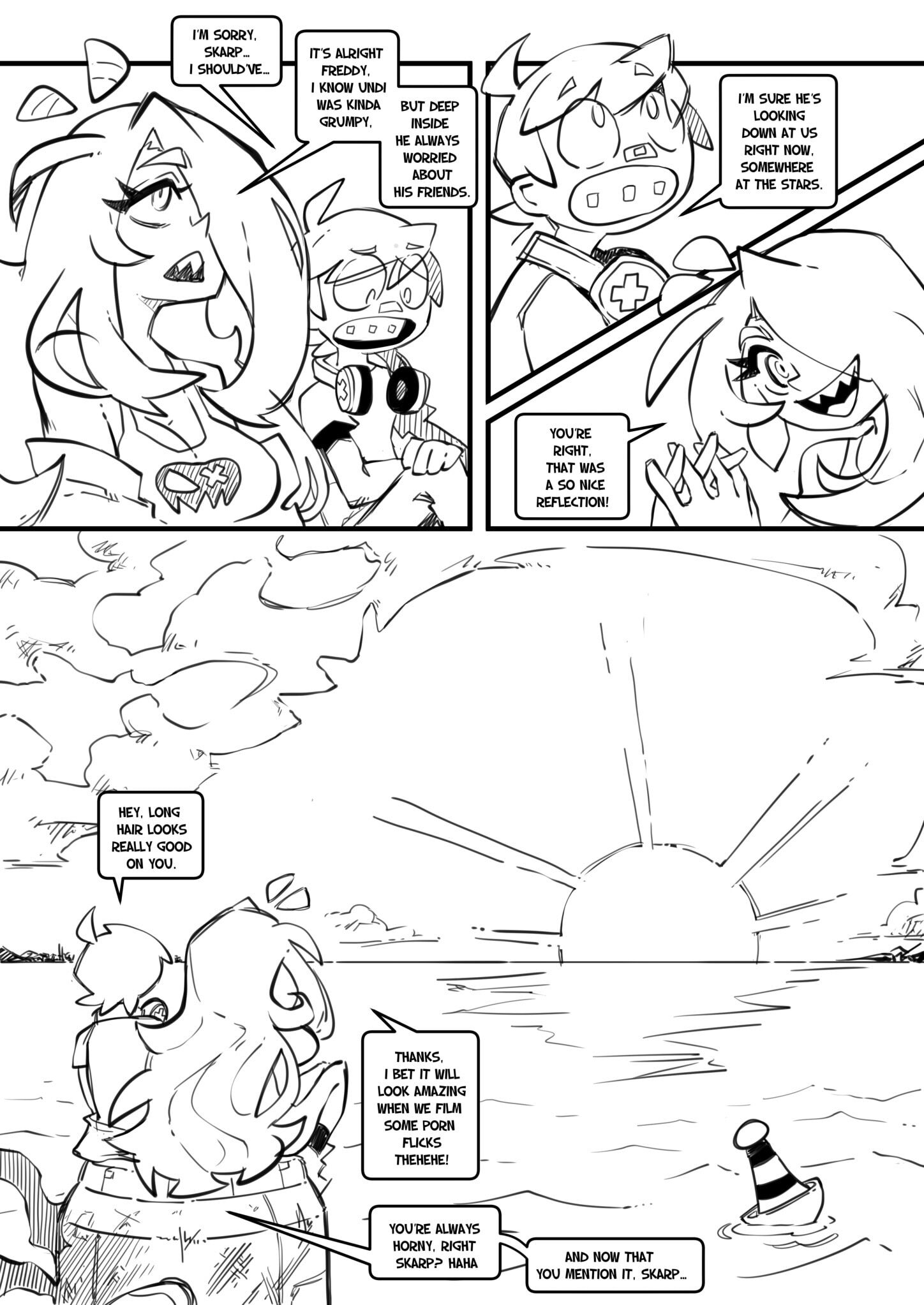 Skarpworld 10: Milk Crisis 4 - Gravity - Page 34